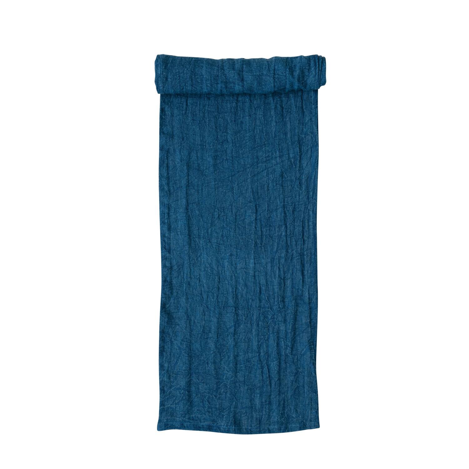 Hello Honey® 108" Stonewashed Linen Table Runner