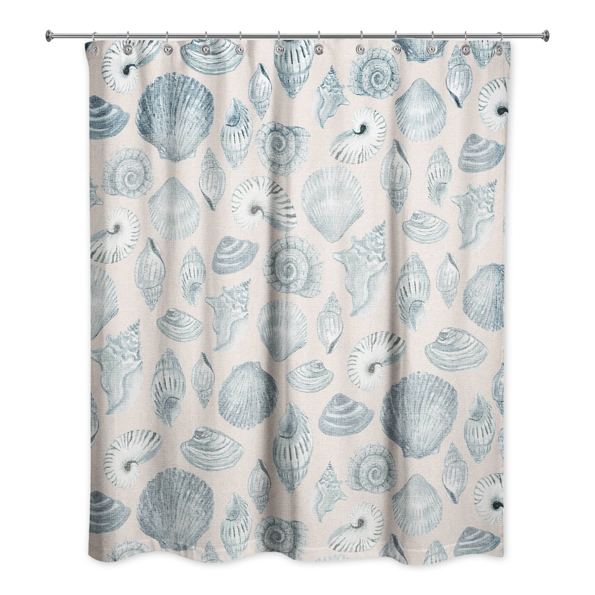 Multi Shell Shower Curtain
