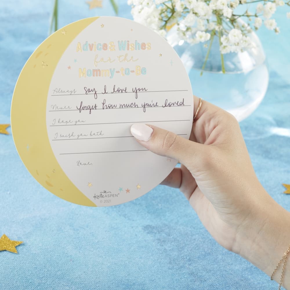 Kate Aspen&#xAE; Twinkle Twinkle Advice Card &#x26; Baby Shower Game Set