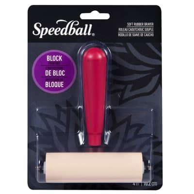 Speedball® Deluxe Soft Rubber Brayer image