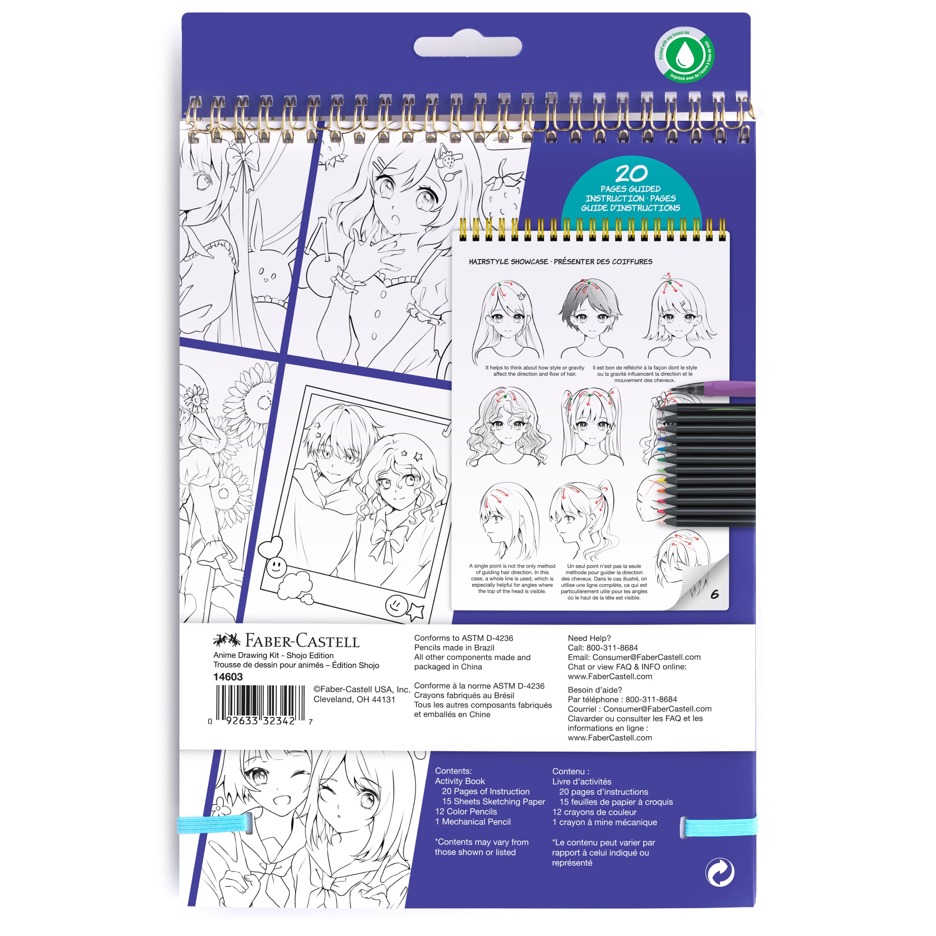 Faber-Castell&#xAE; Shojo Edition Anime Drawing Kit