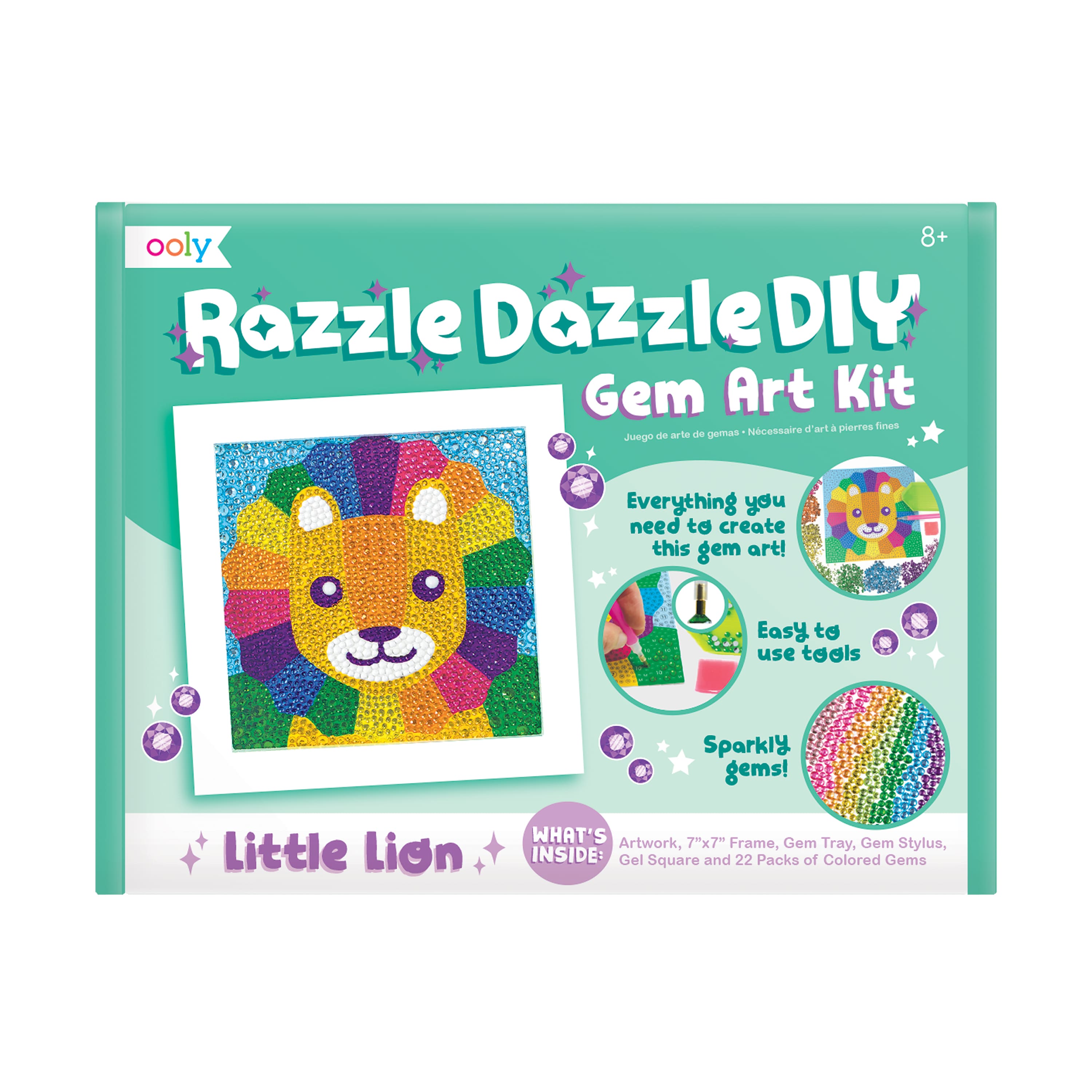 Razzle Dazzle D.I.Y. Mini Gem Art Kit: Cool Cream — The Purple Wagon