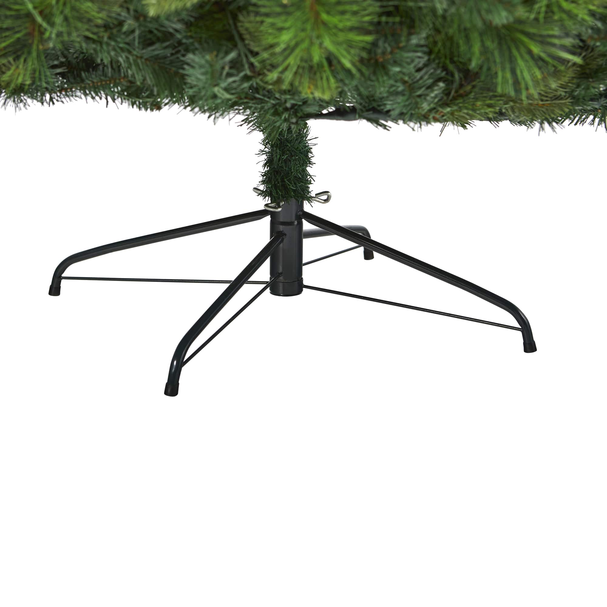 7.5ft. Pre-Lit West Virginia Mixed Pine Artificial Christmas Tree, Clear Lights