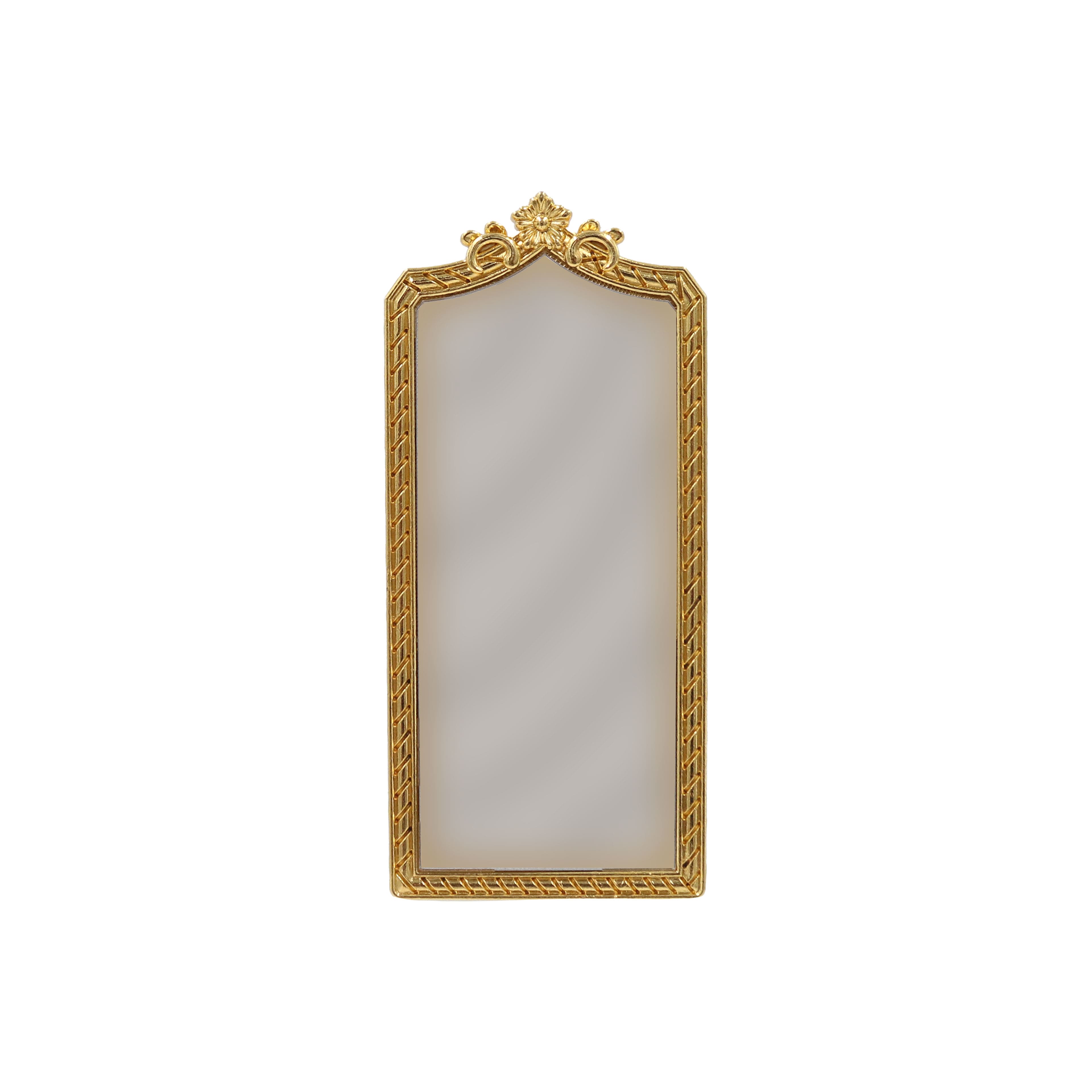 Mini miroir vintage doré par Make Market