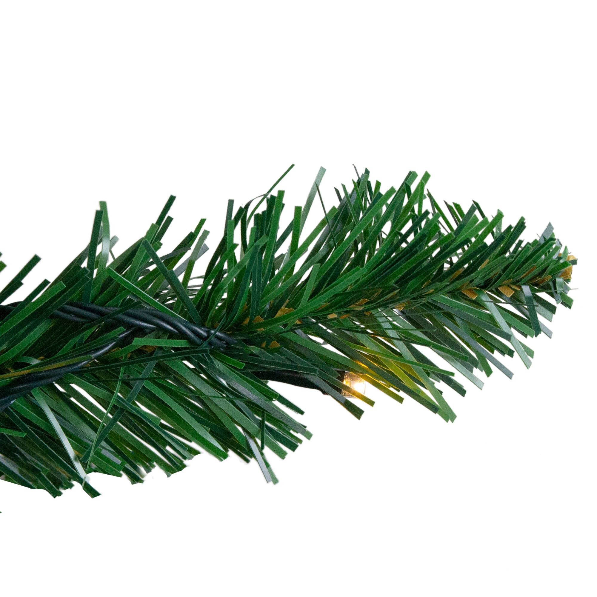 7.5ft. Pre-Lit Twin Lakes Fir Artificial Christmas Tree, Warm White LED Lights