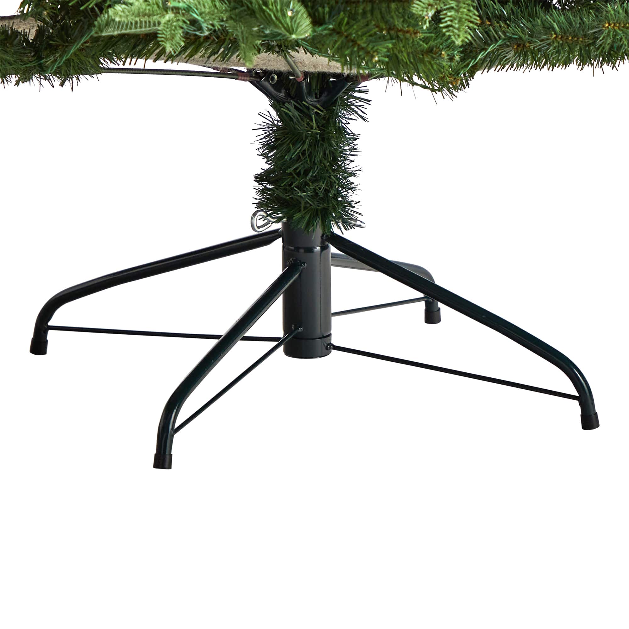 7ft. Pre-Lit Montreal Spruce Artificial Christmas Tree, Warm White LED Lights