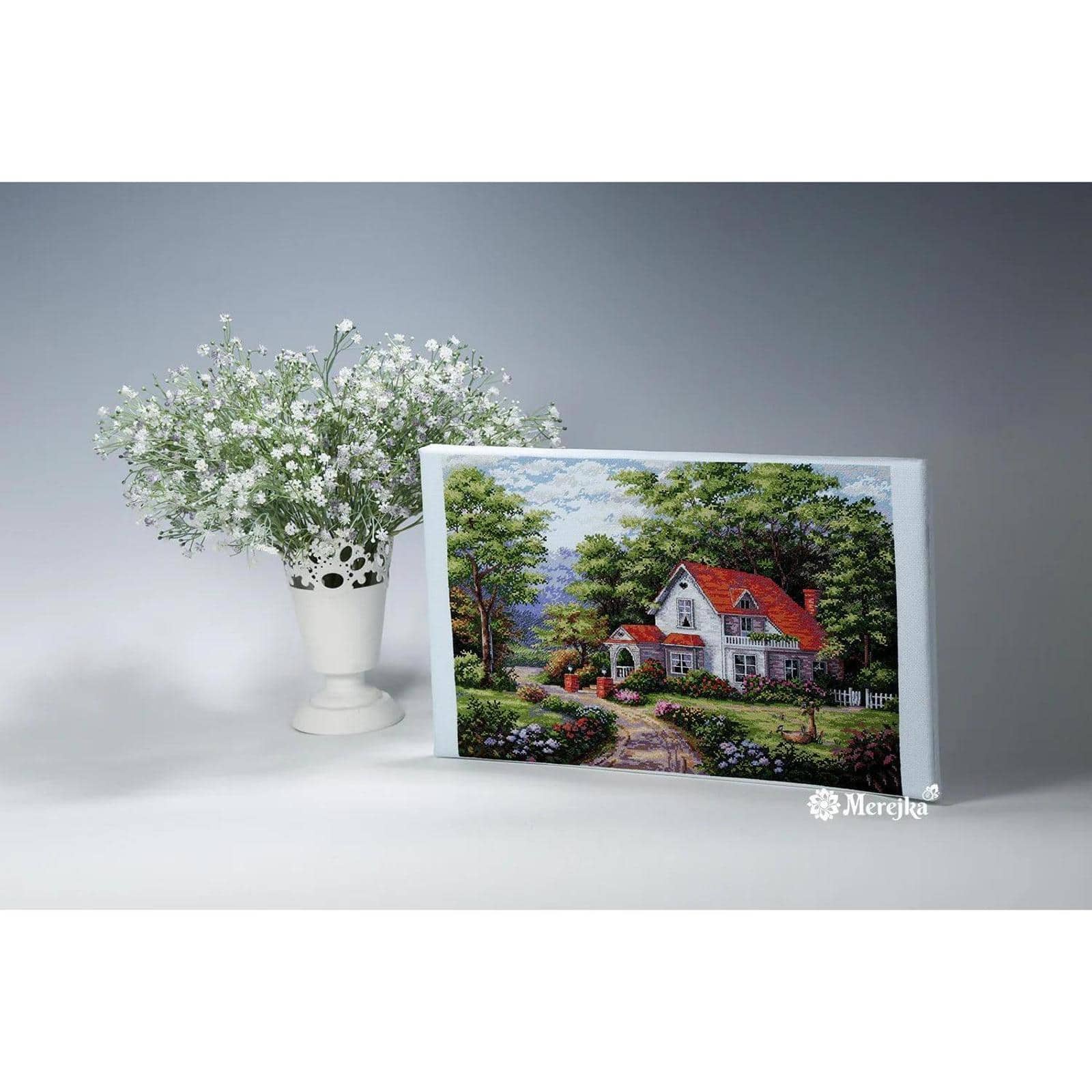 Merejka® Sterling Estate Counted Cross Stitch Kit