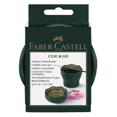 Faber-Castell Clic & Go Water Cup, Faber Green
