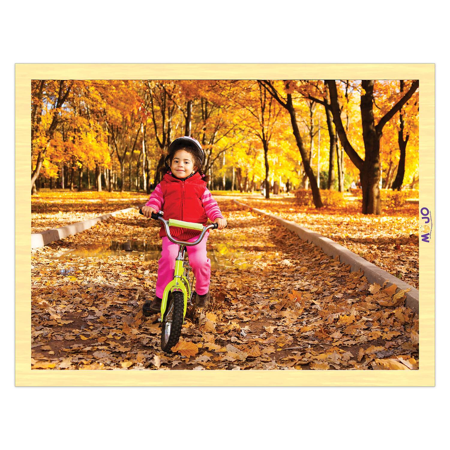 MOJO Change of Seasons Wooden 8-Puzzle Set