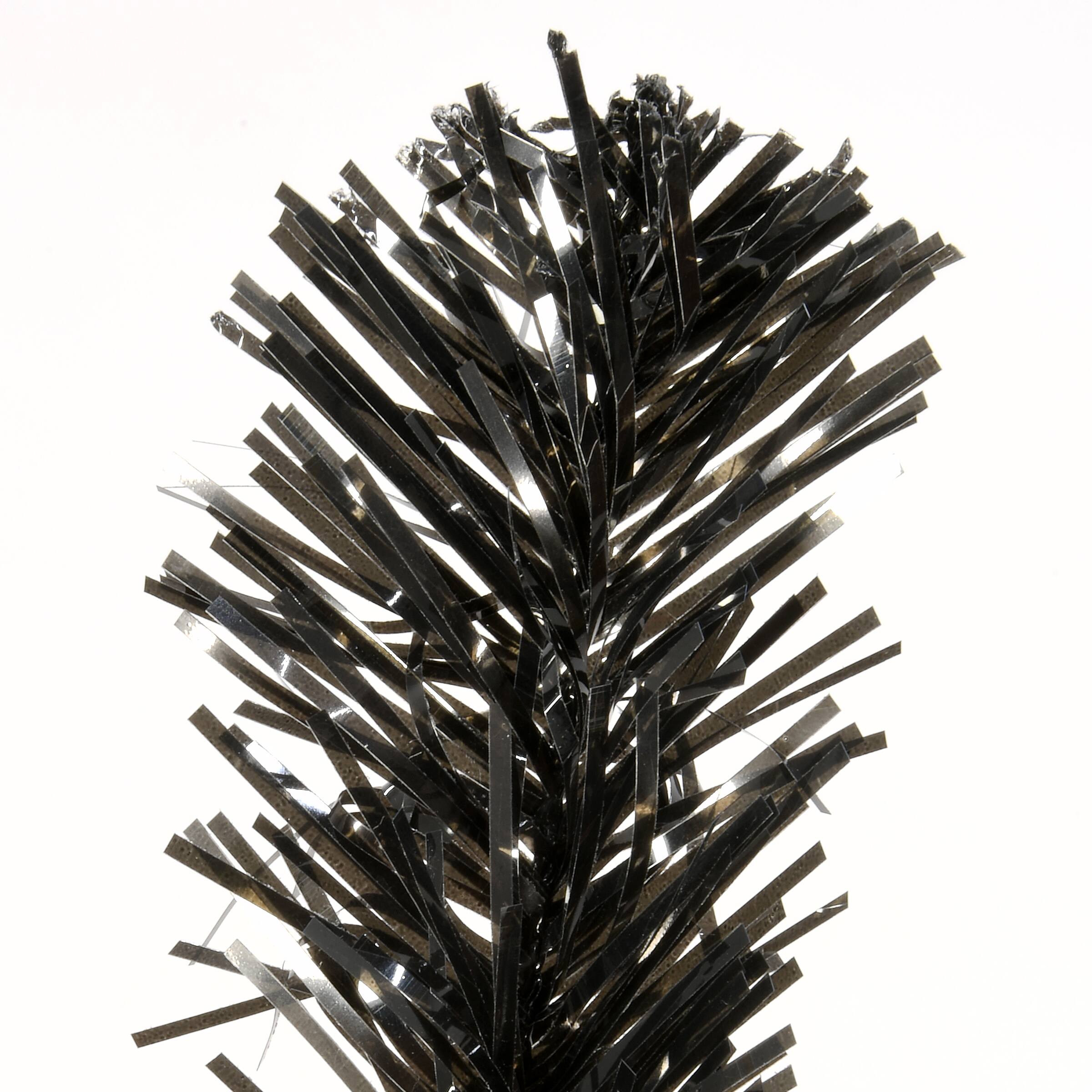 4ft. Pre-Lit Tinsel Artificial Christmas Tree, Clear Lights