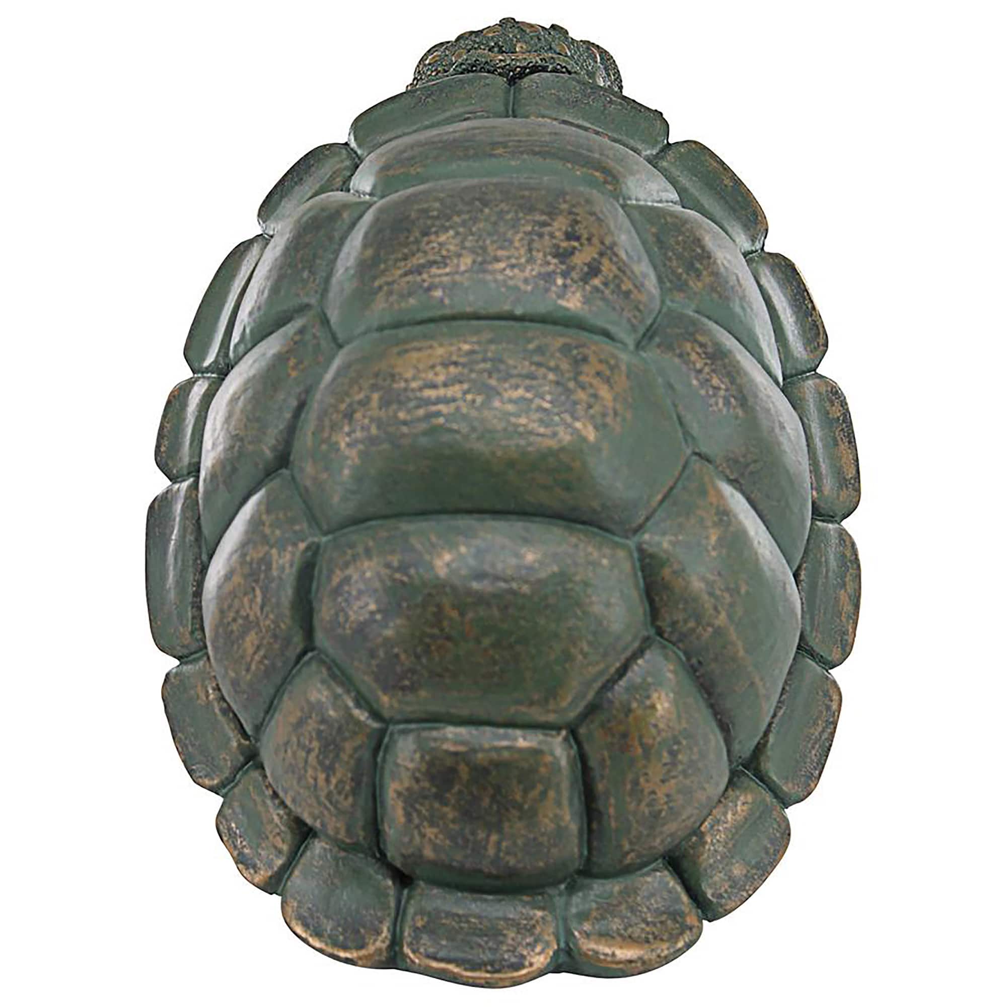 Design Toscano 7.5&#x22; The Thinker Turtle Garden Statue