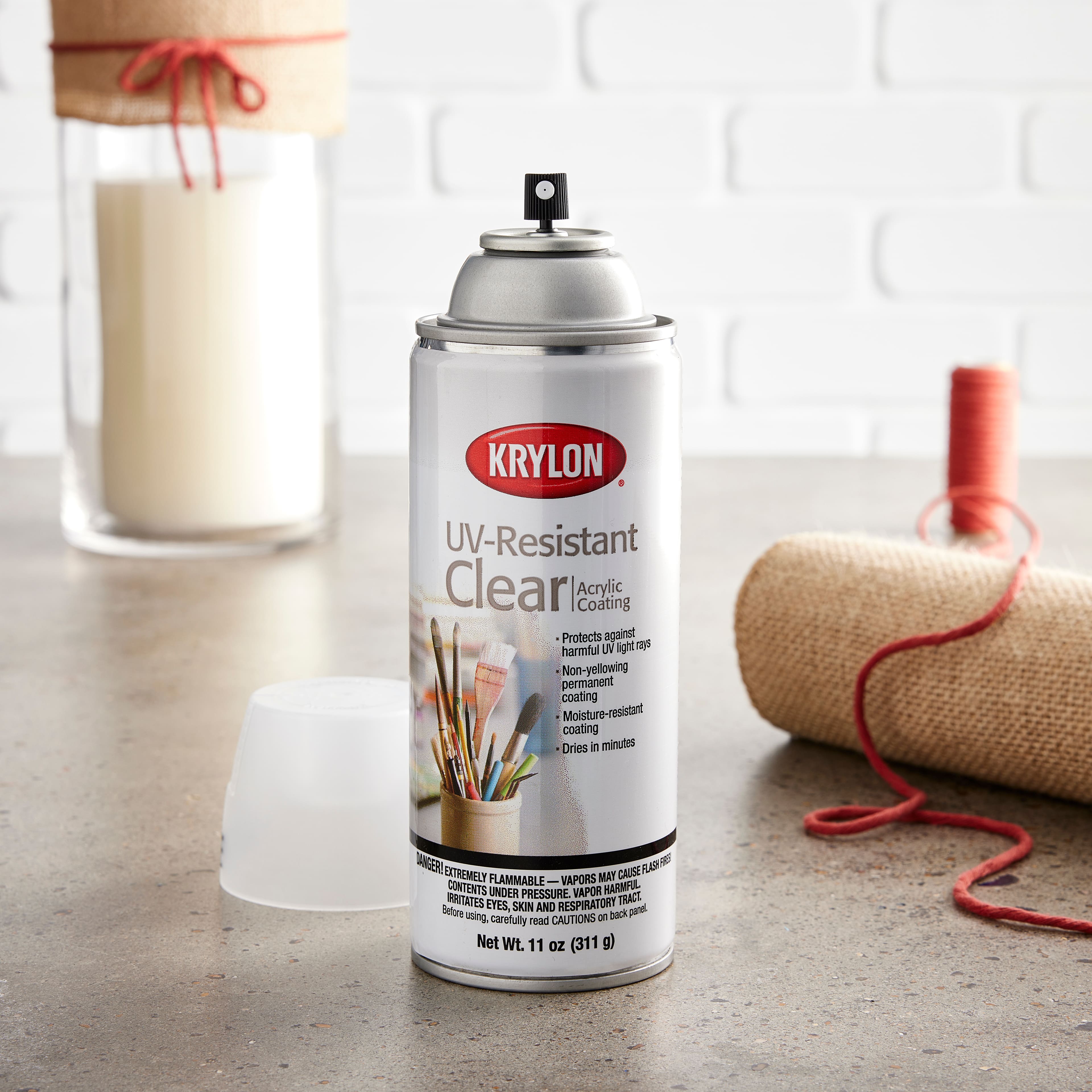 8 Pack: Krylon® UV-Resistant Clear Matte