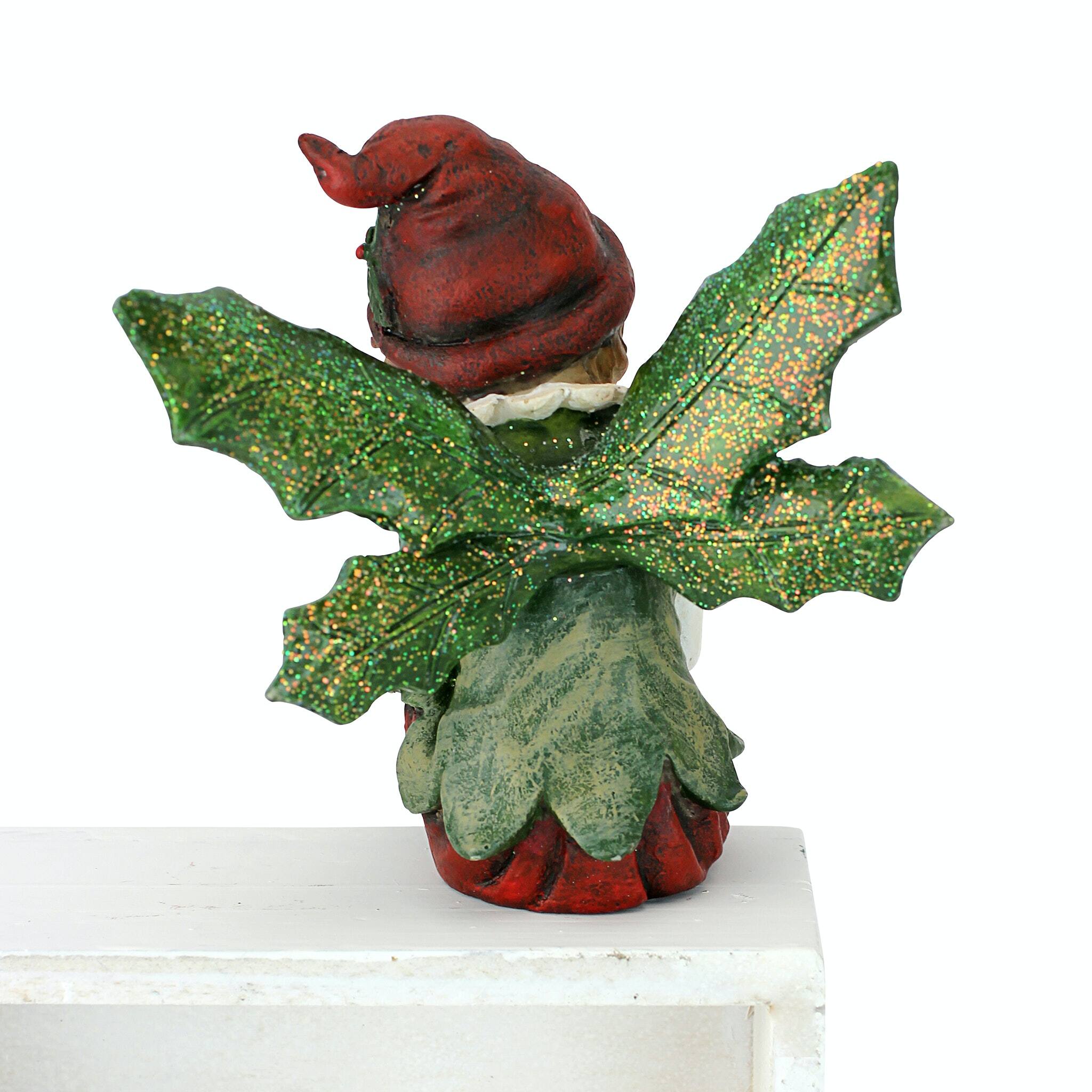 Design Toscano 8.5" Santa's Christmas Elves Shelf Sitter Emmanuel Statue