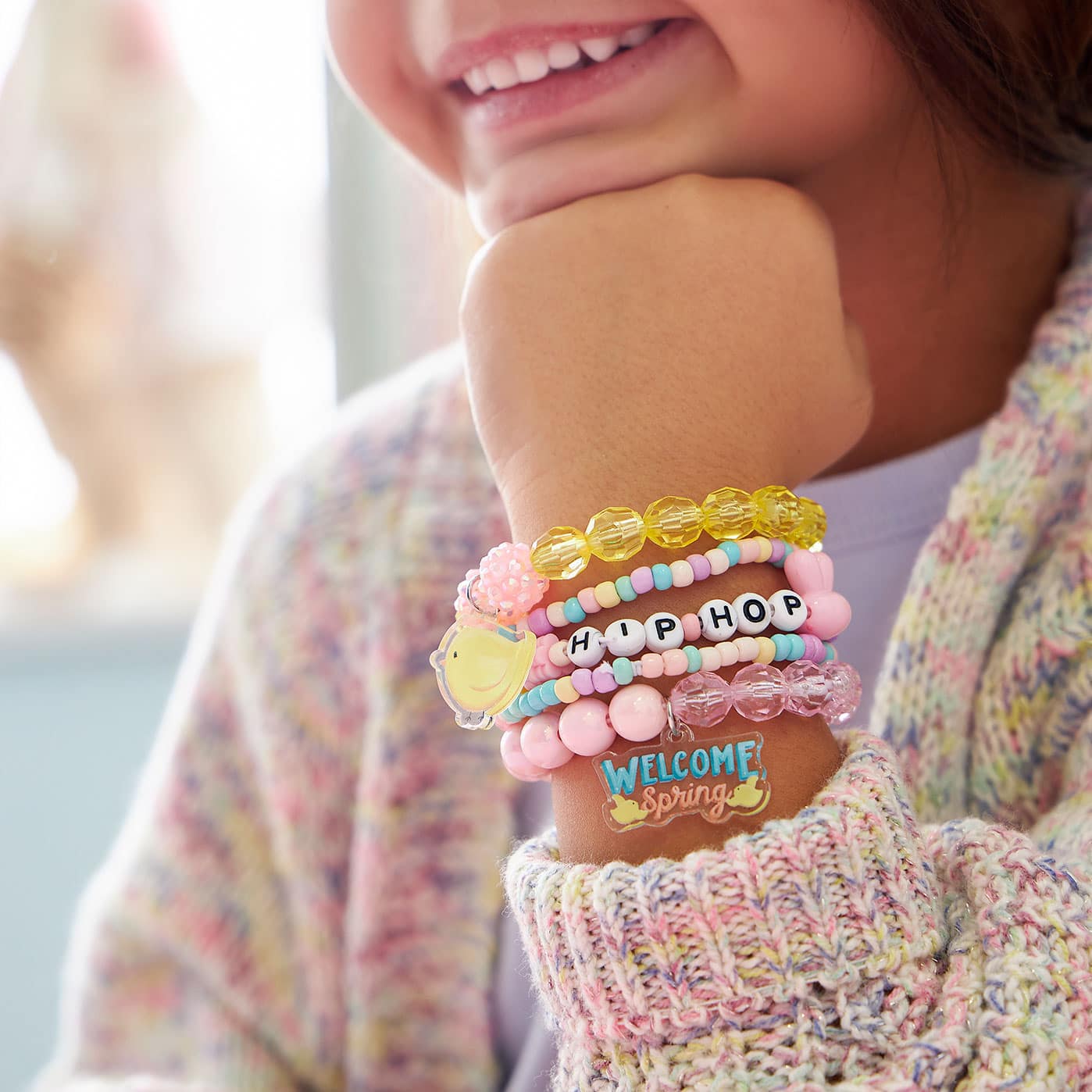 Kids Easter Bracelet Stack