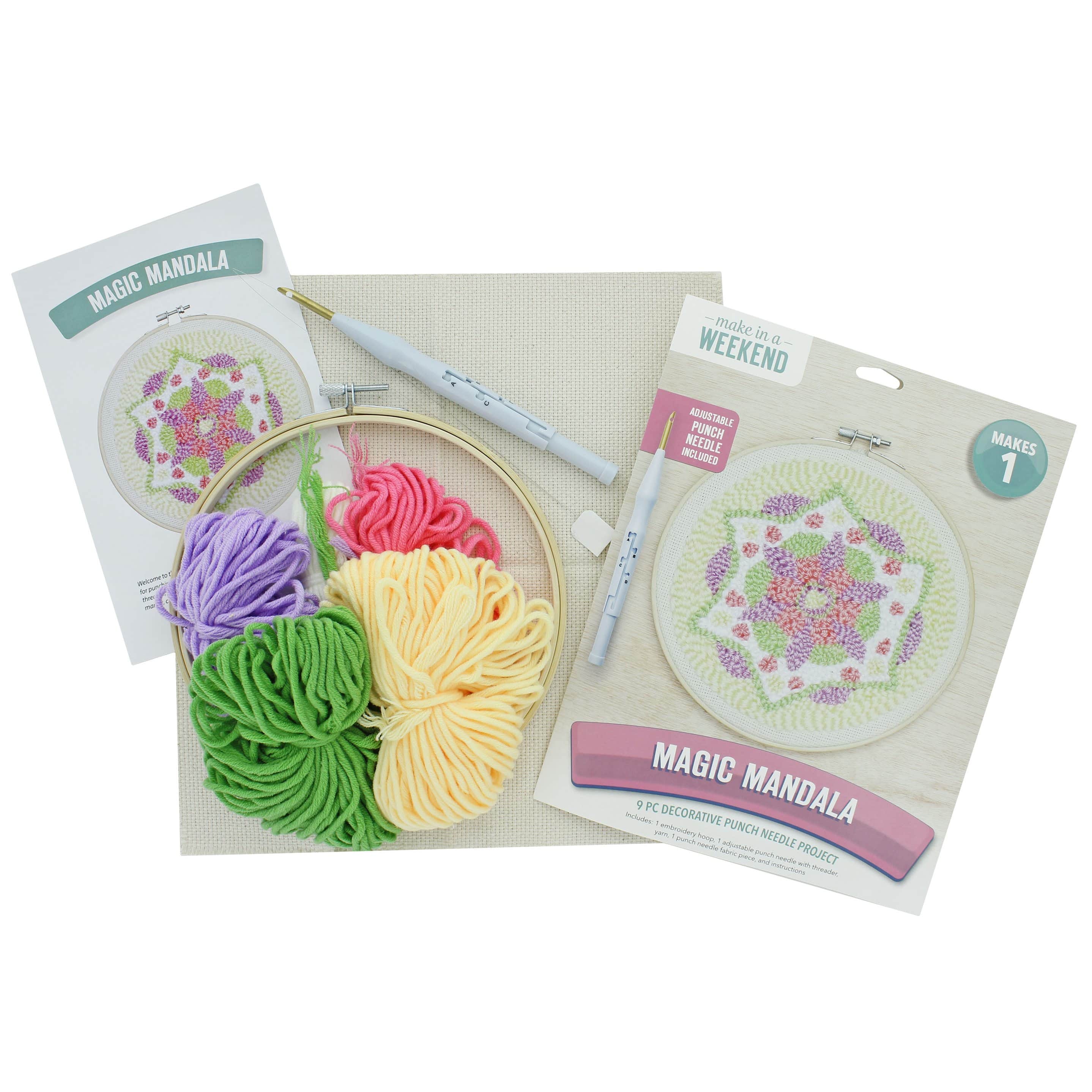 Leisure Arts&#xAE; Mandala Punch Needle Kit