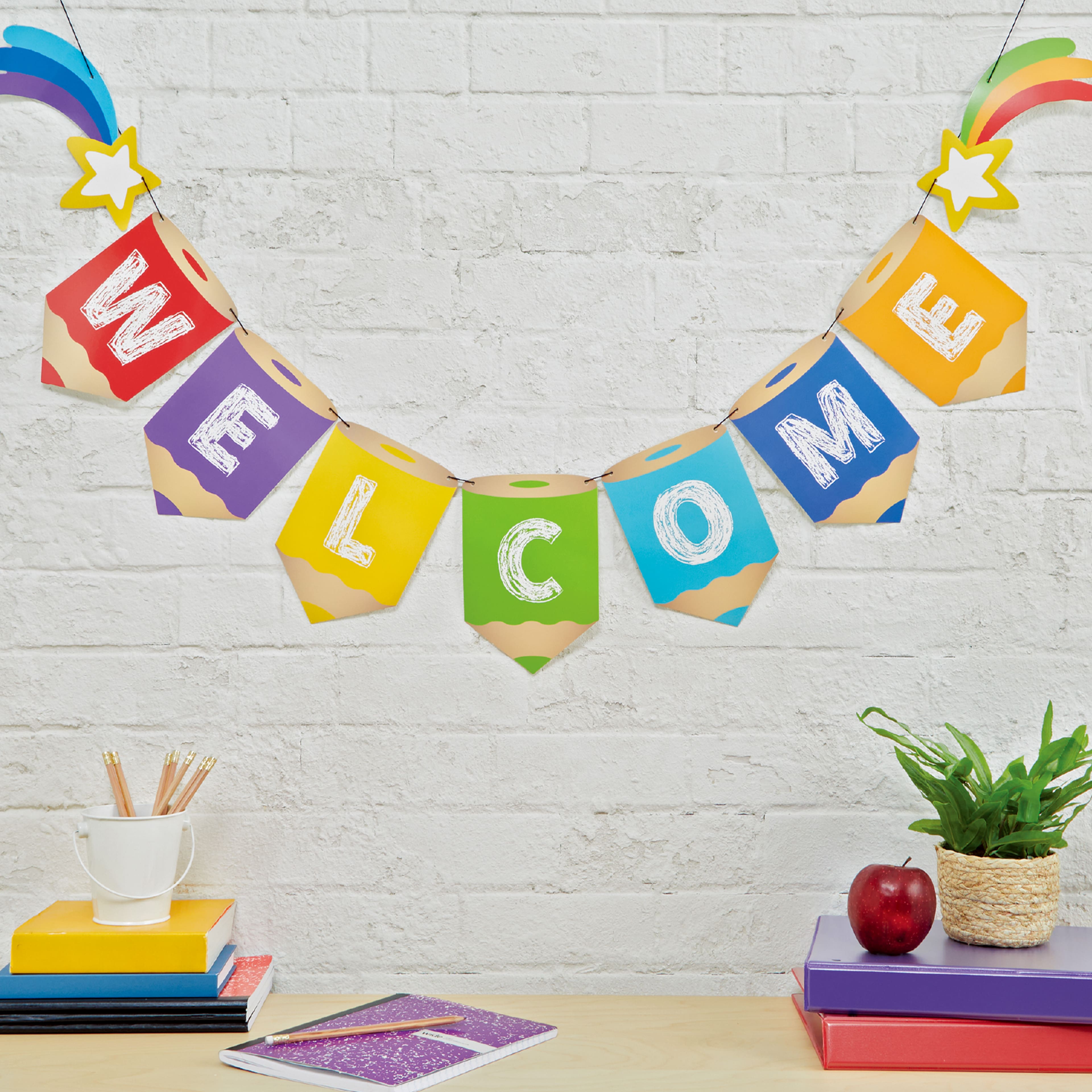 Welcome Crayons Garland by B2C&#x2122;