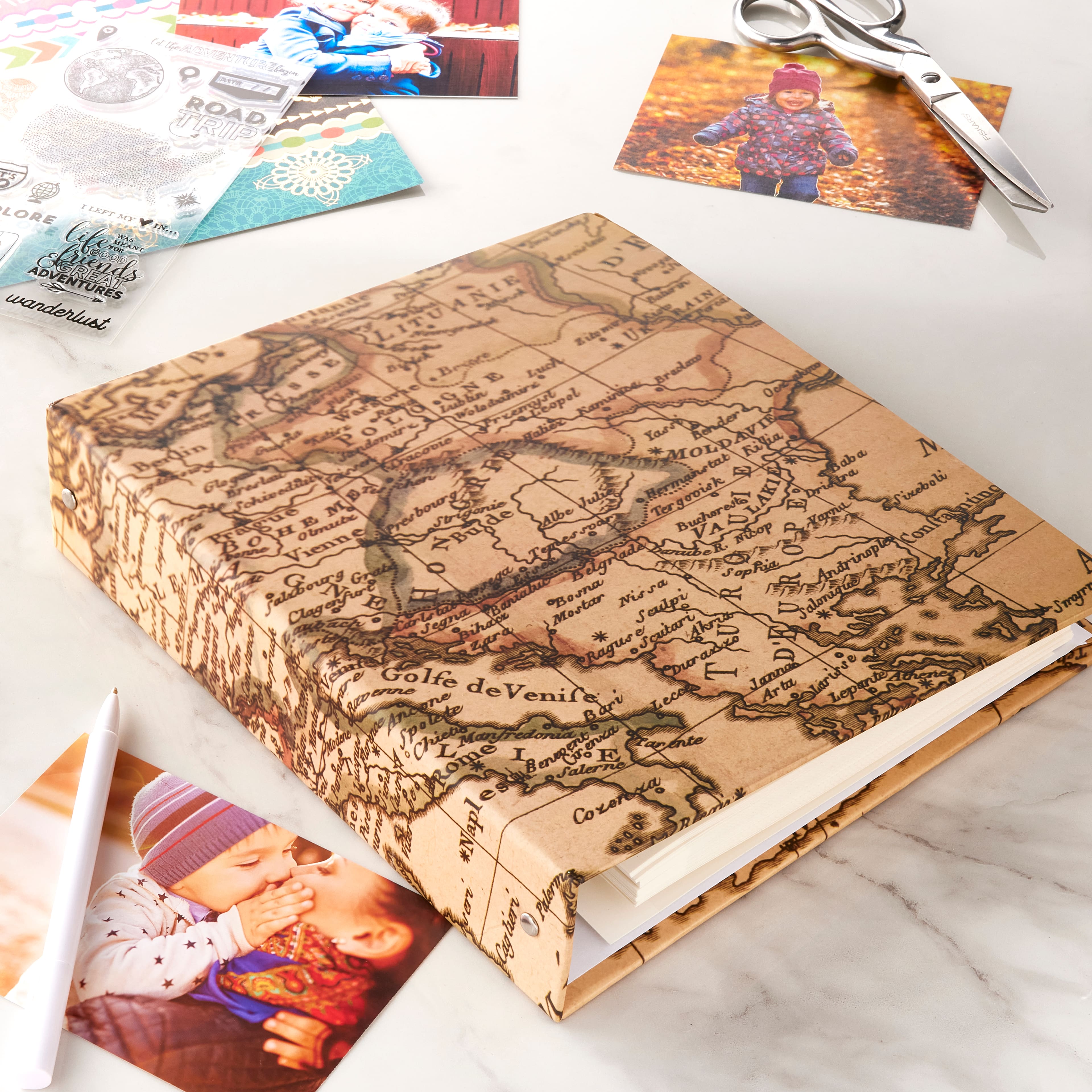 Travel Photo Album with Magnetic Pages by Recollections®