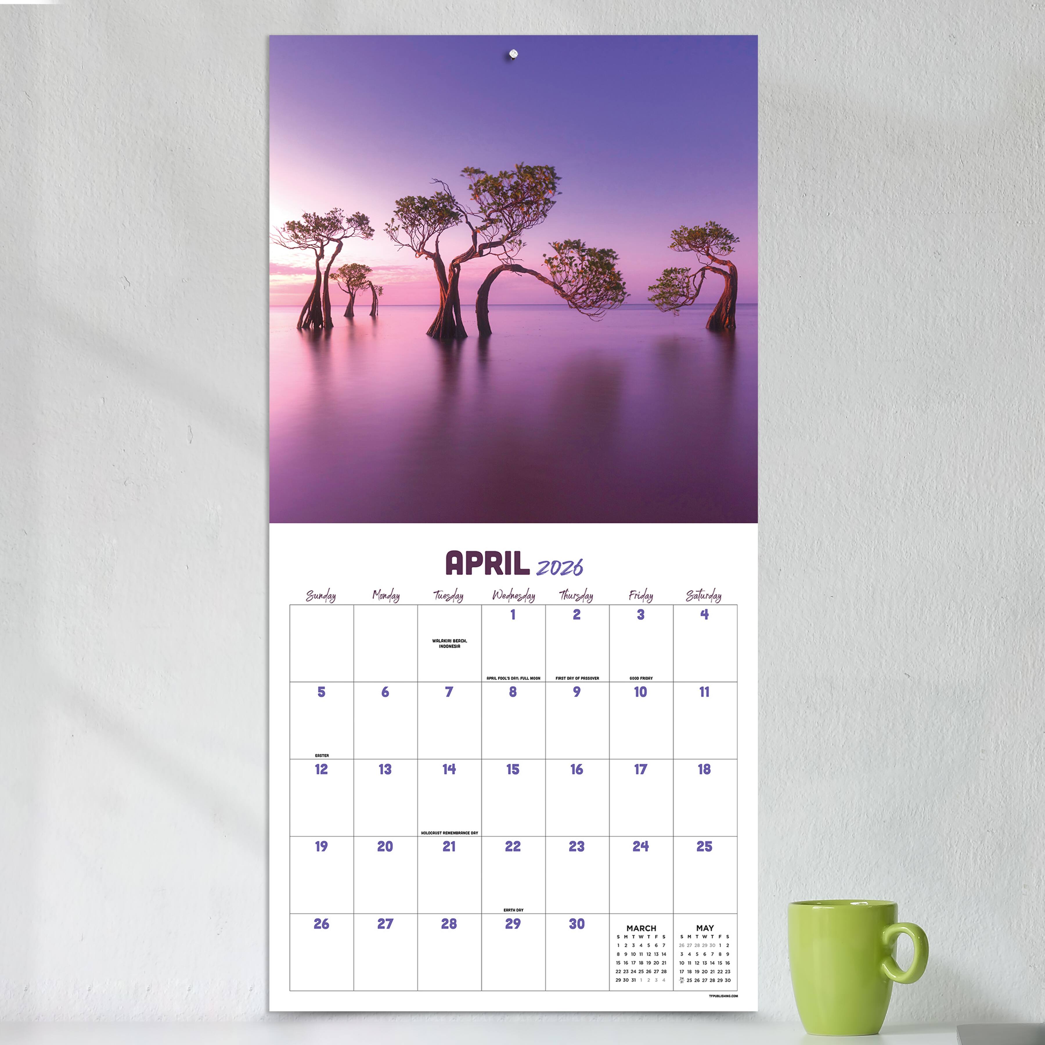 2026 Landscapes Wall Calendar