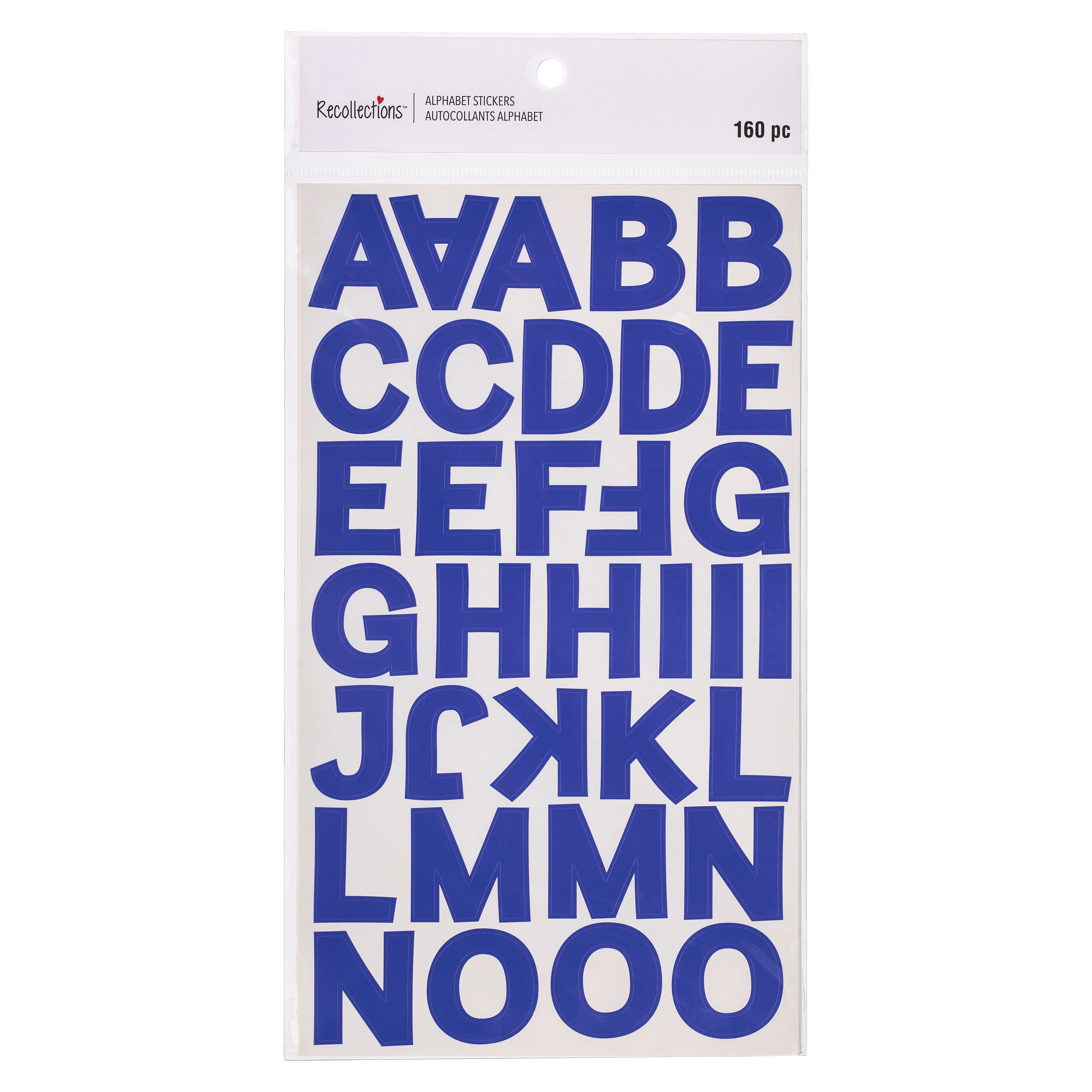 Red & Blue Glitter Number Stickers by Recollections™
