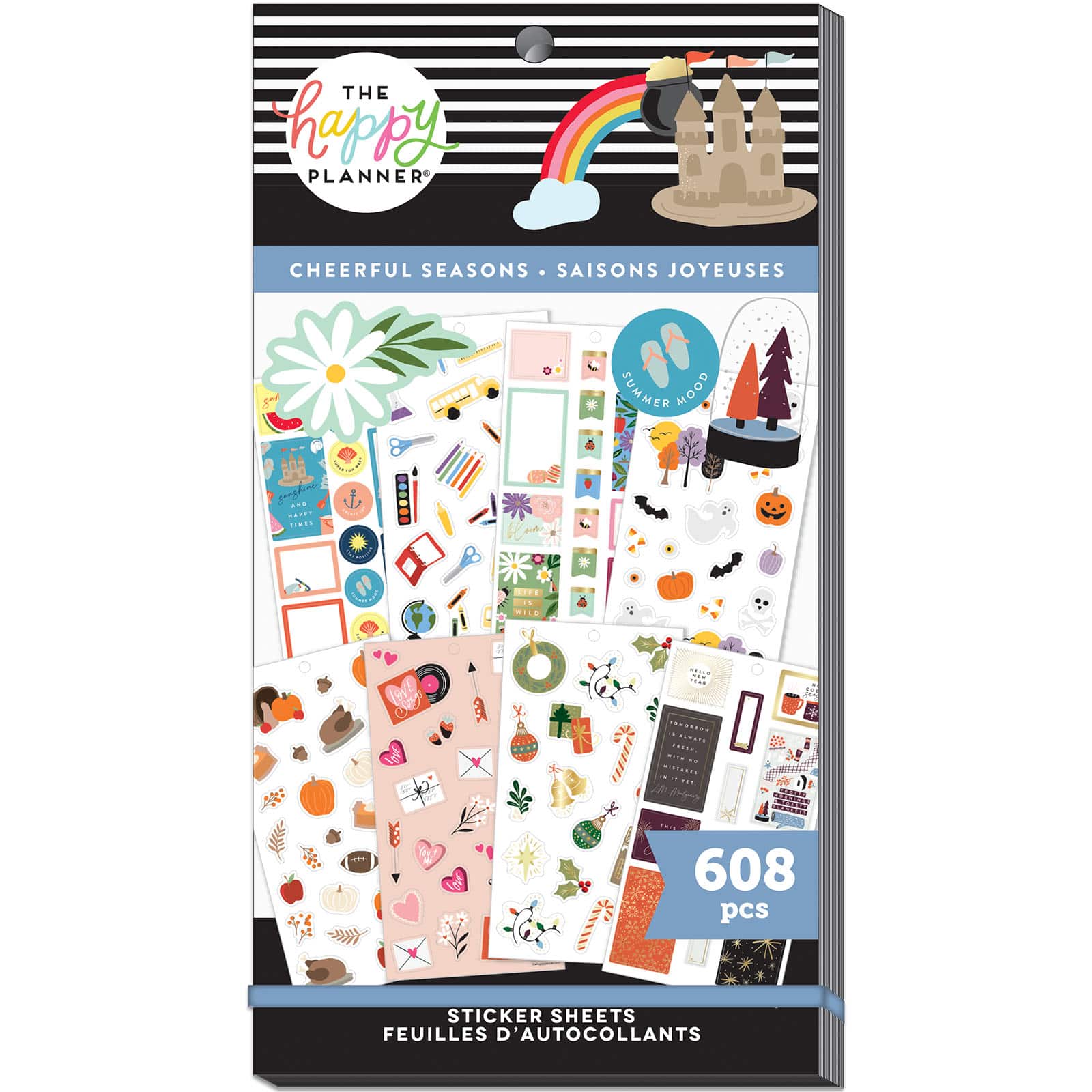 Poster + 520 Stickers Les chiffres (3-7 ans) - Pastel Shop