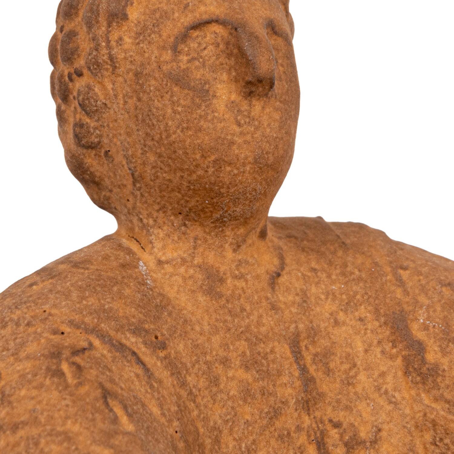 Hello Honey® Terra Cotta Decorative Woman Stoneware Sculpture