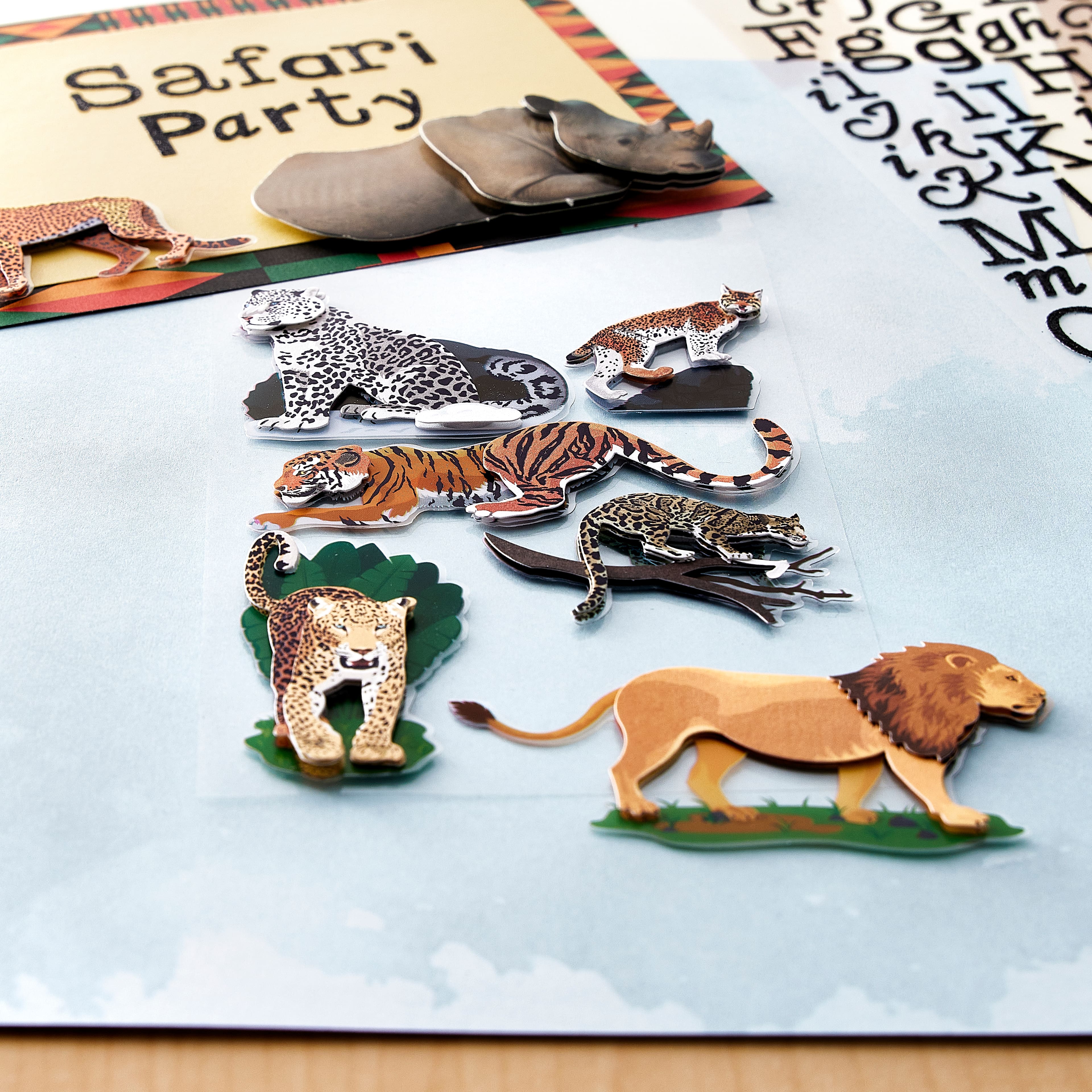 Wild Cats Stickers by Recollections&#x2122;