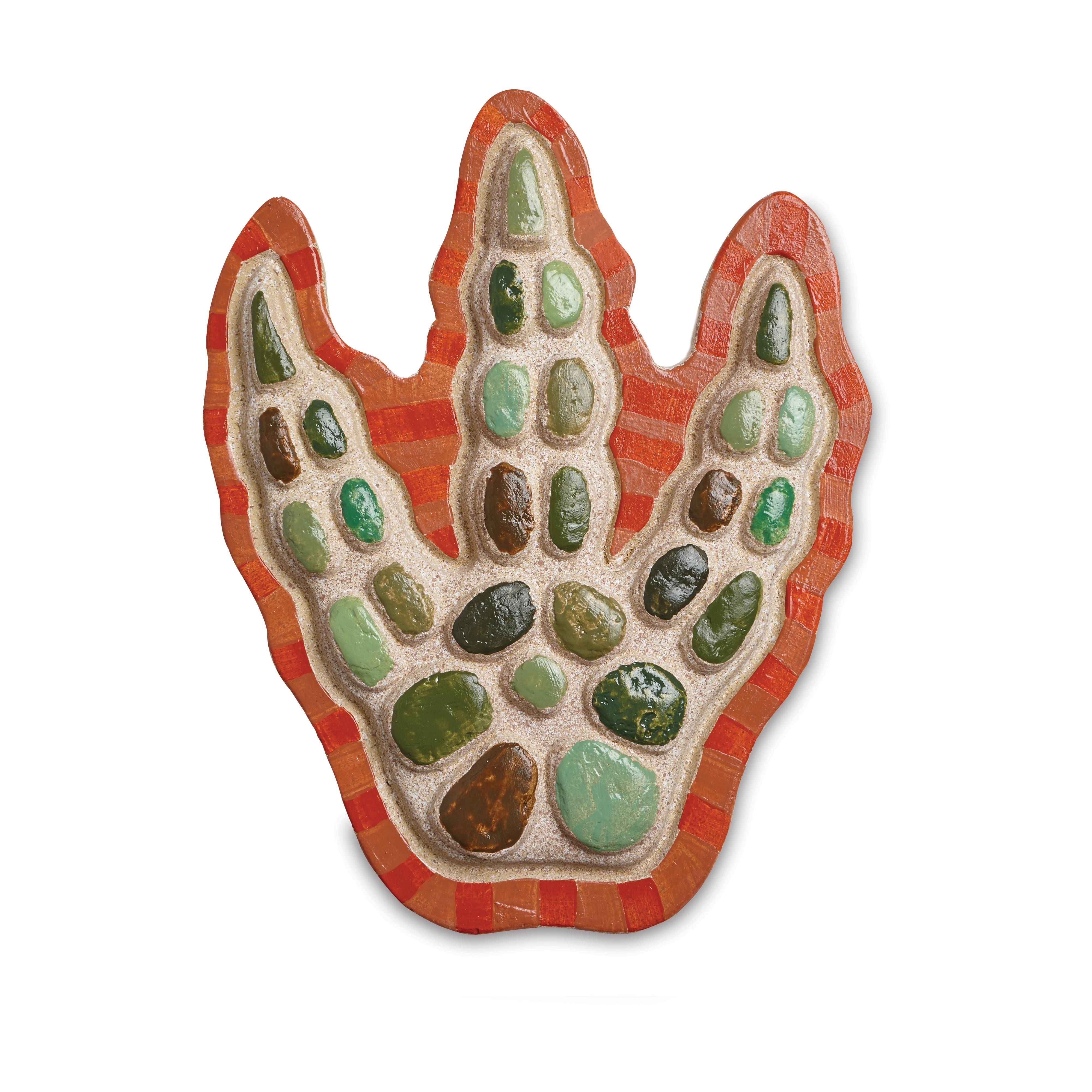 Paint Your Own Stepping Stone - Dinosaur Footprint