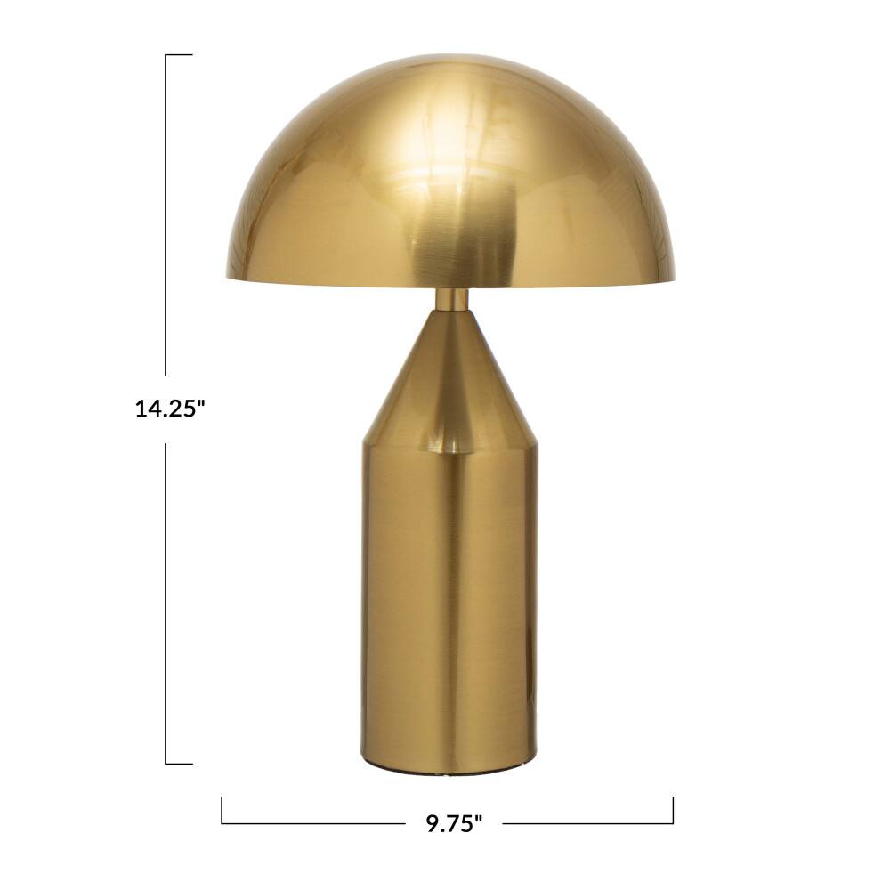 Hello Honey® 14.5" Metal Electroplated Table Lamp with Inline Switch