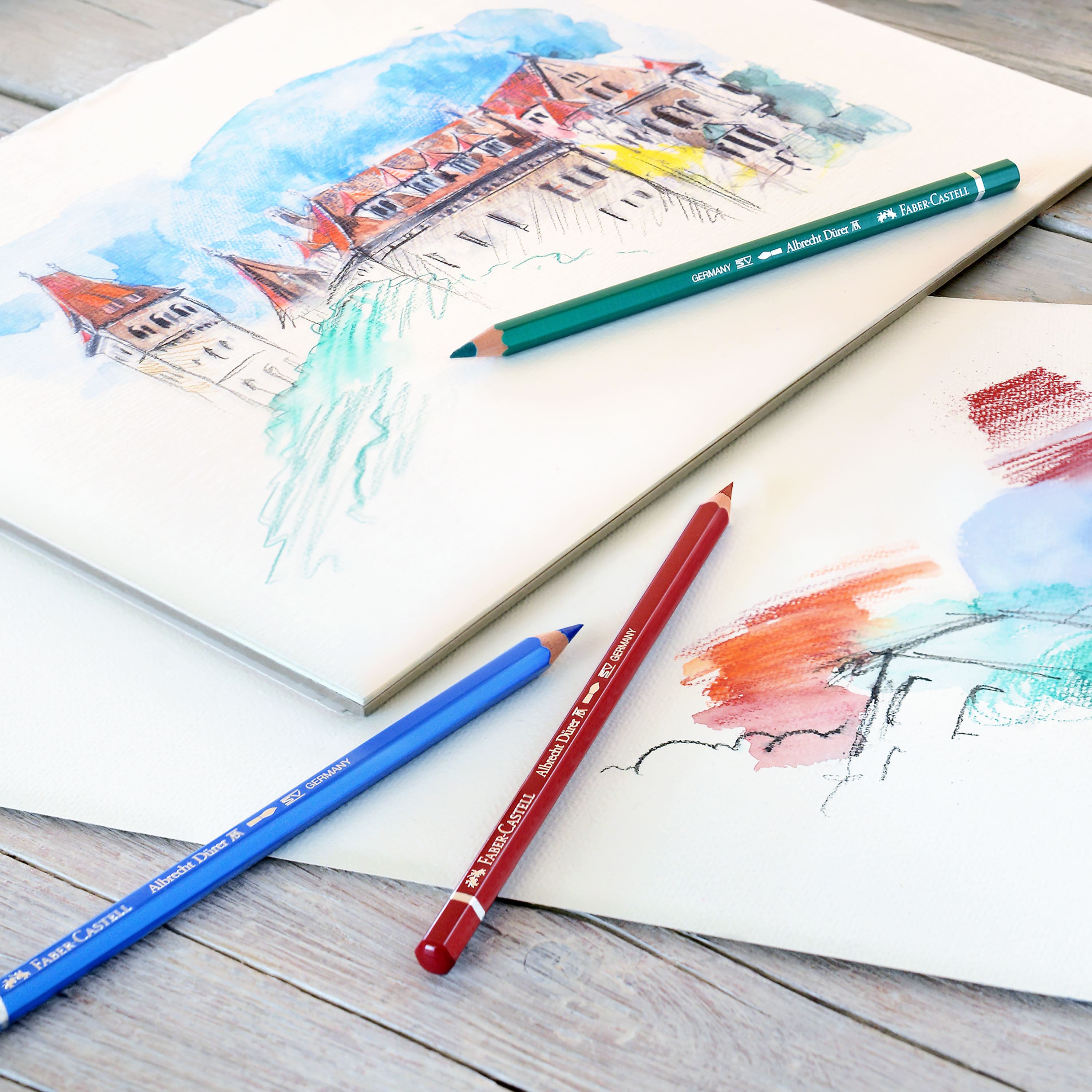 Faber-Castell Albrecht Durer 12 Color Watercolor Pencil Set