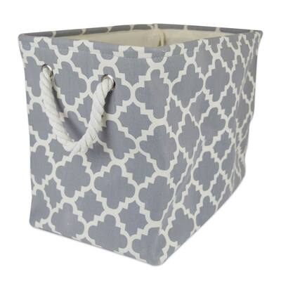 DII® Medium Rectangle Polyester Lattice Bin | Michaels