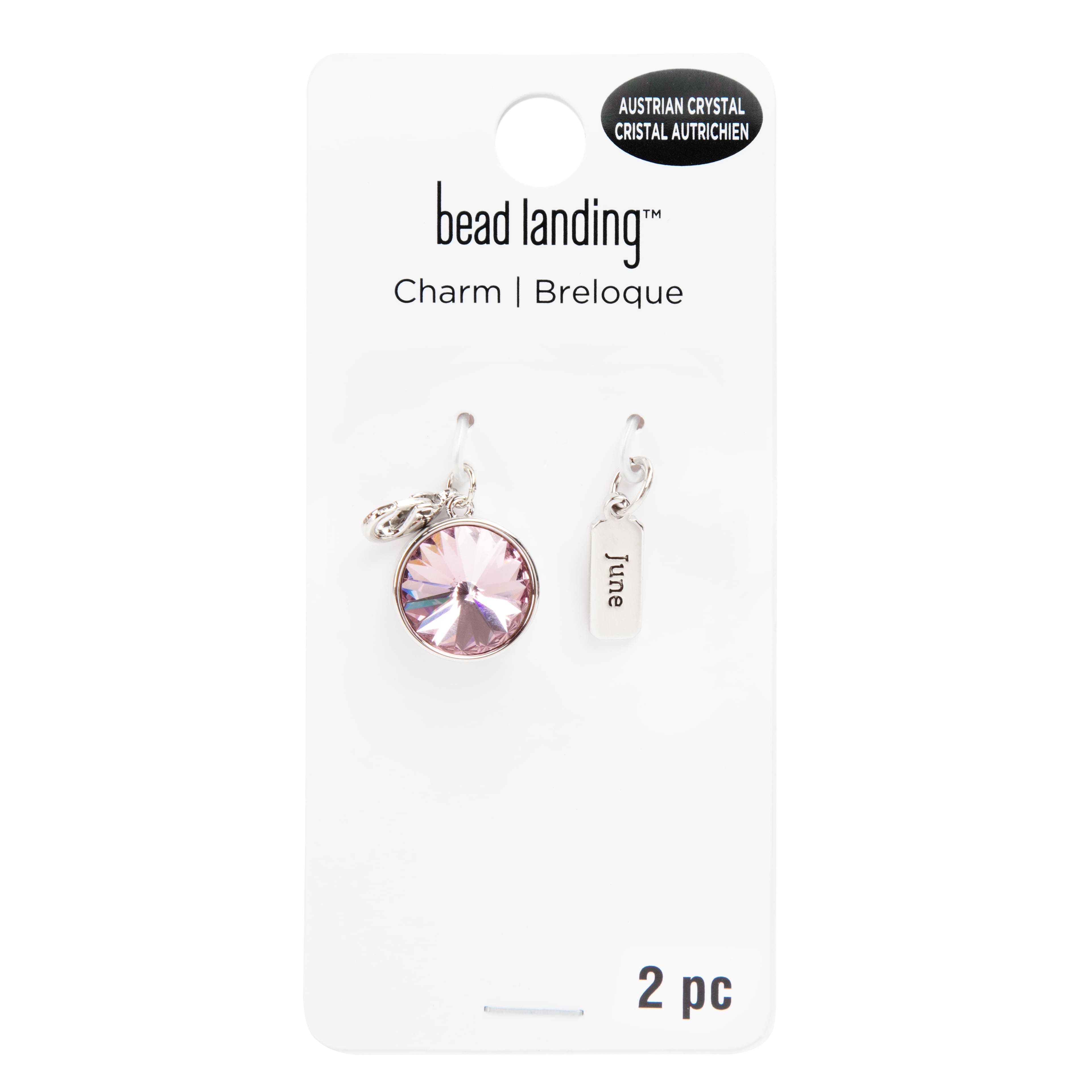 12 Pack: Austrian Crystal Birth Month Charm Set by Bead Landing™