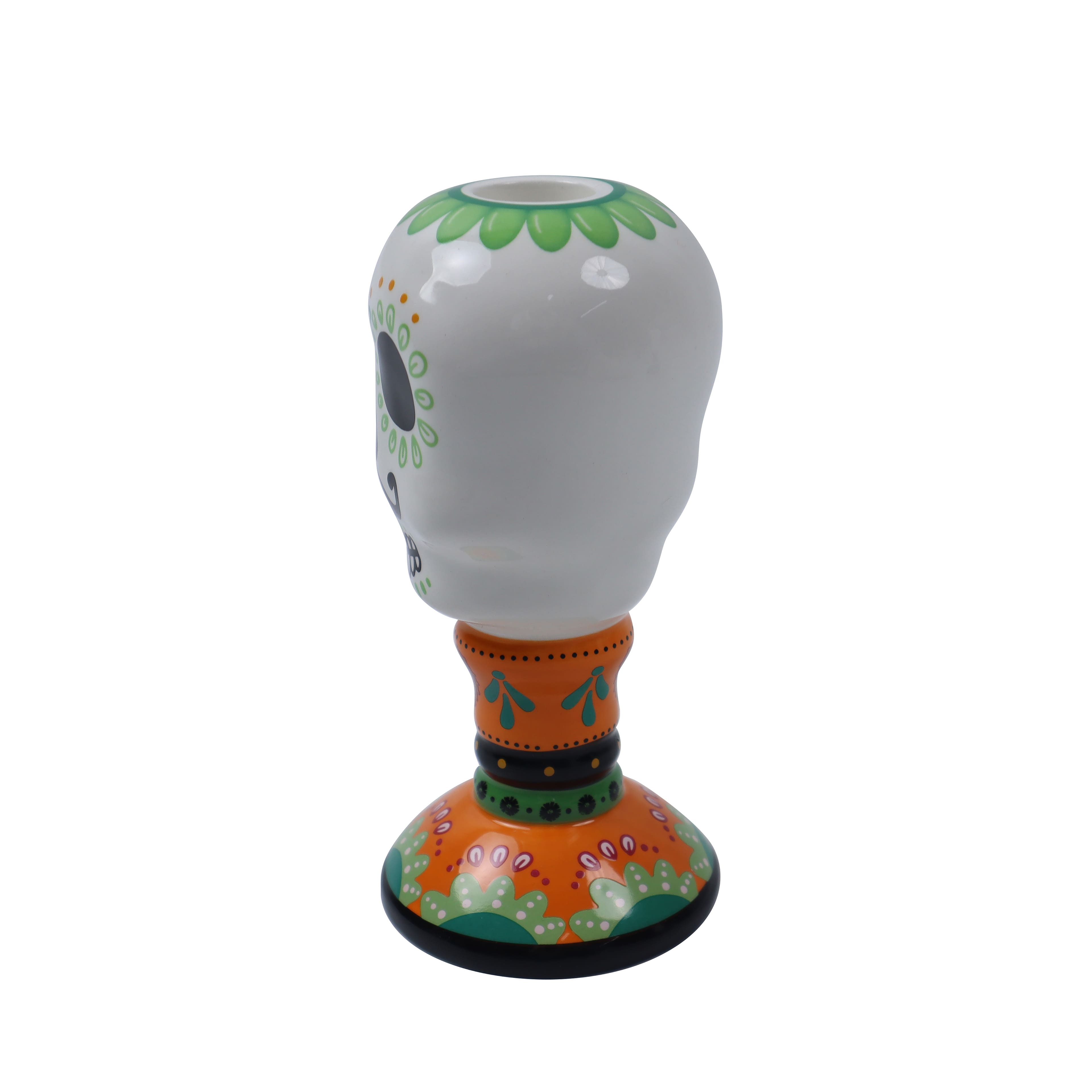 Assorted 6" Sugar Skull Candle Holder by Ashland®, 1pc.