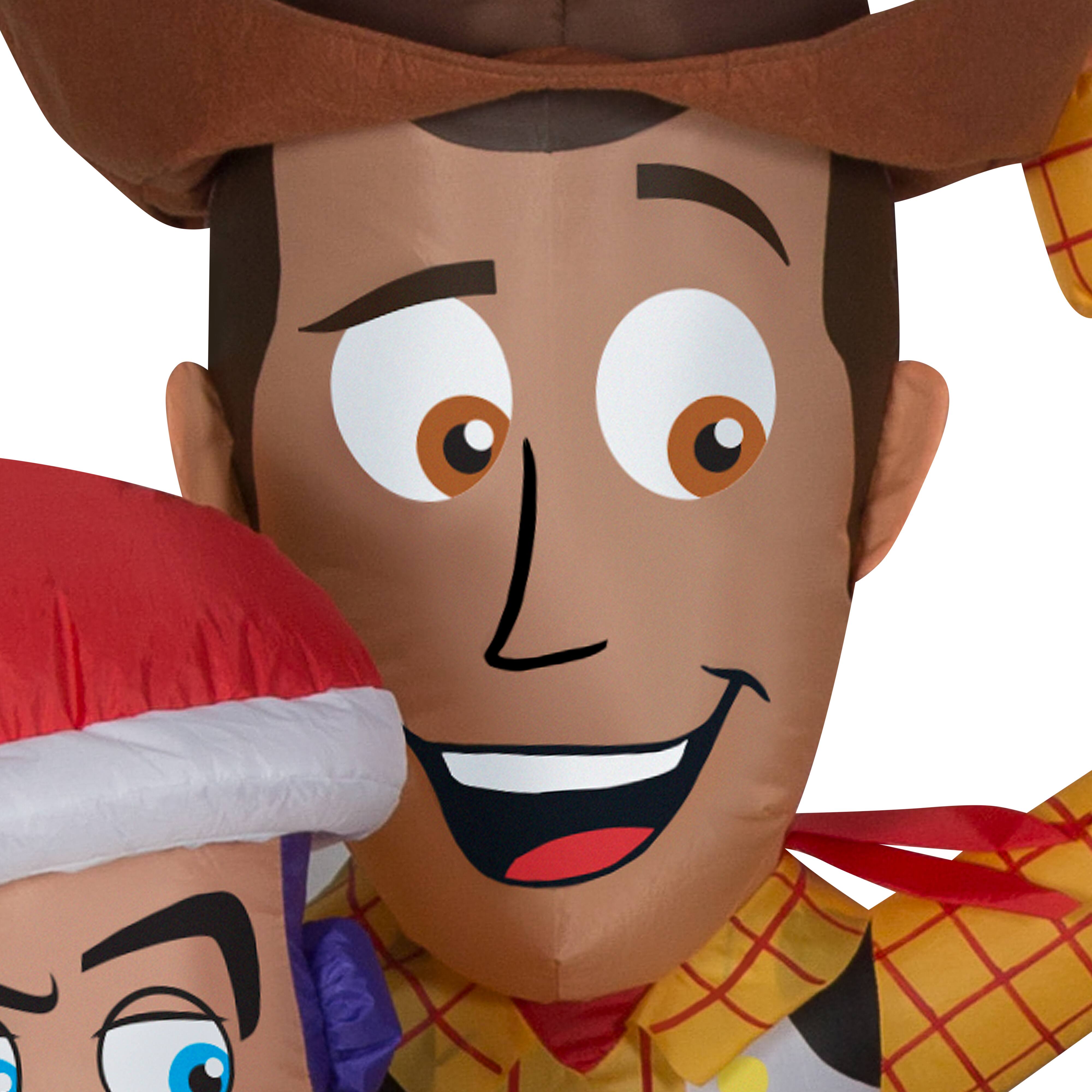 8ft. Airblown&#xAE; Inflatable Christmas Toy Story with Sleigh