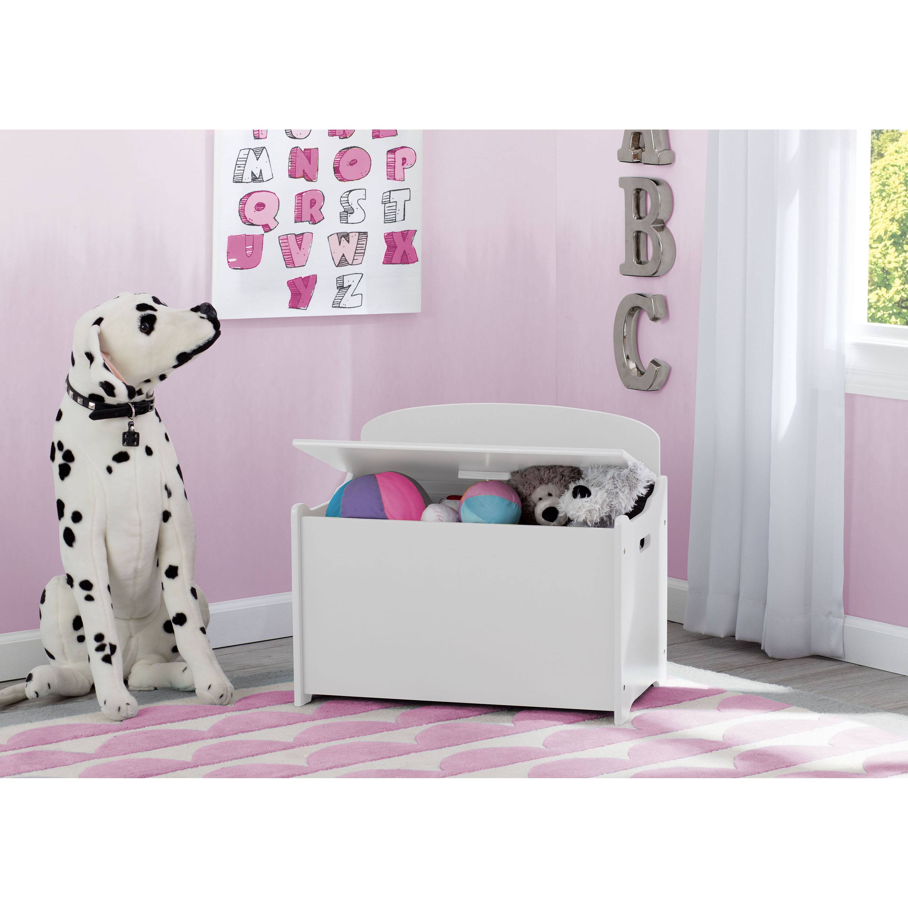 Delta Children MySize Deluxe Toy Box