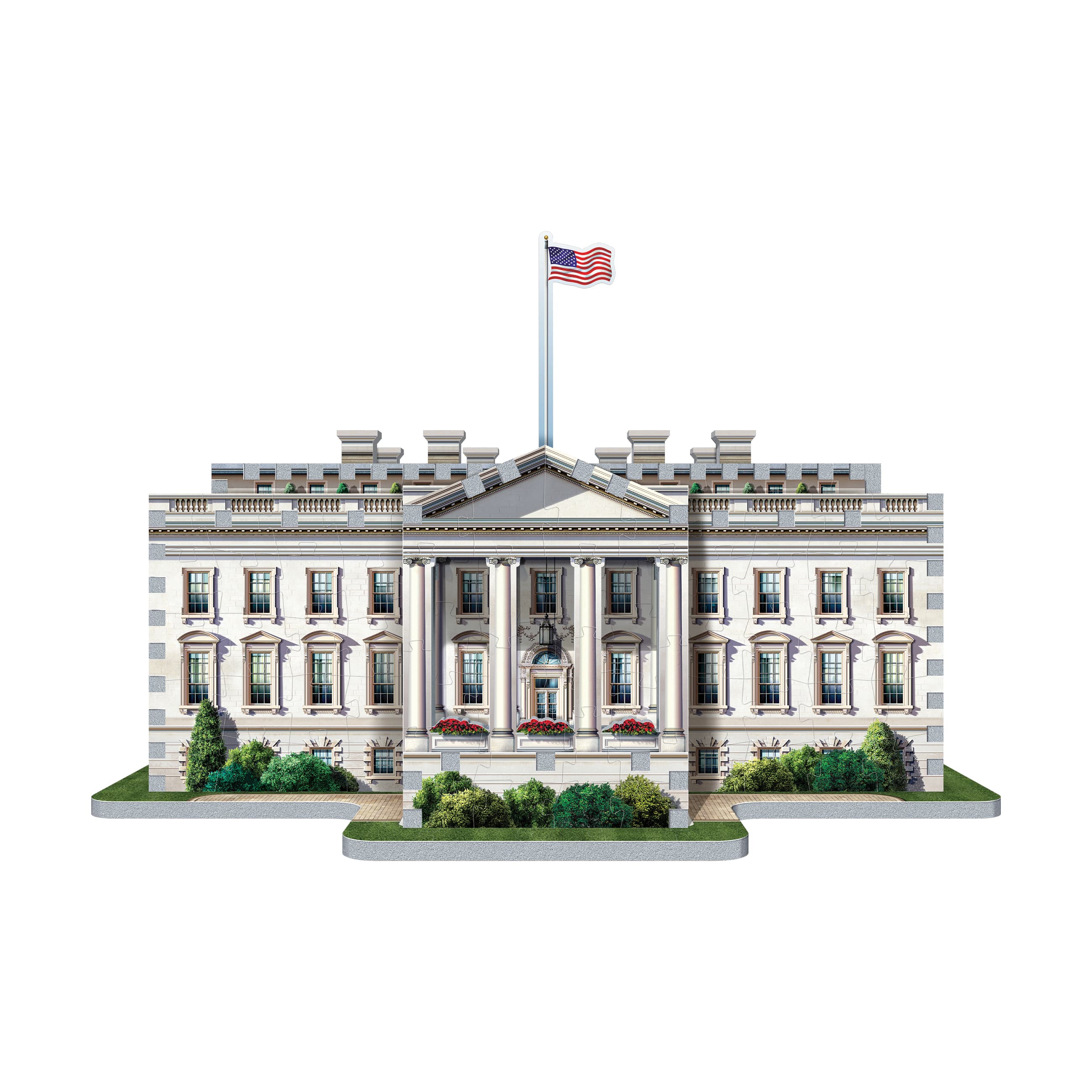 Wrebbit 3D Puzzle&#x2122; The White House 490 Piece Puzzle