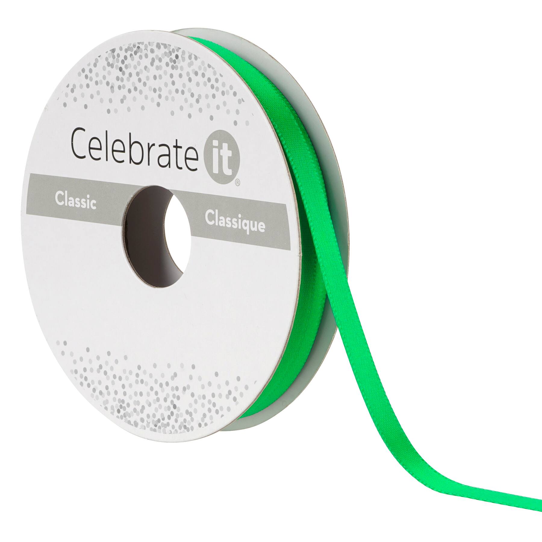 24 Pack: 1/4&#x22; x 10yd. Satin Ribbon by Celebrate It&#x2122;