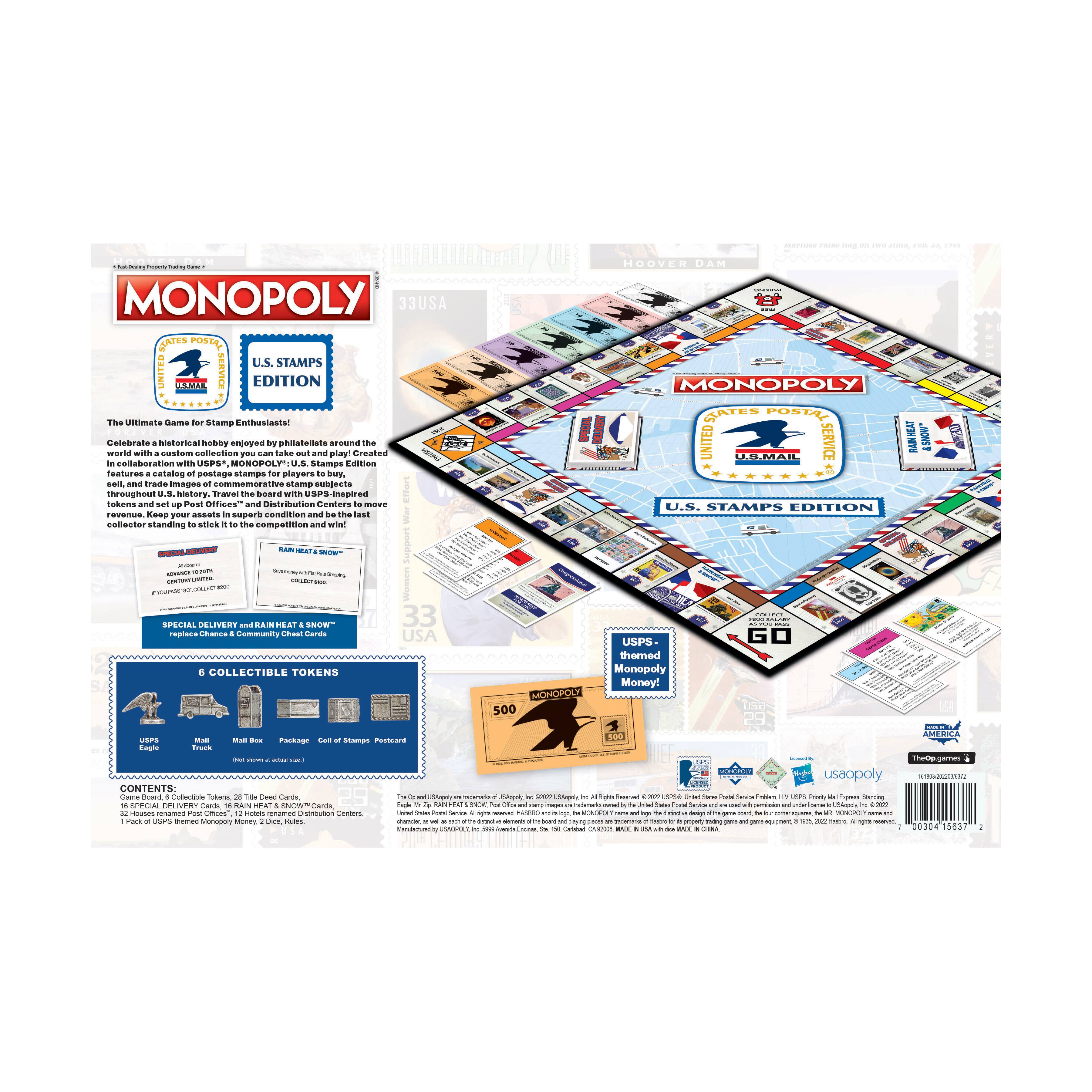 Monopoly - U.S. Stamps Edition