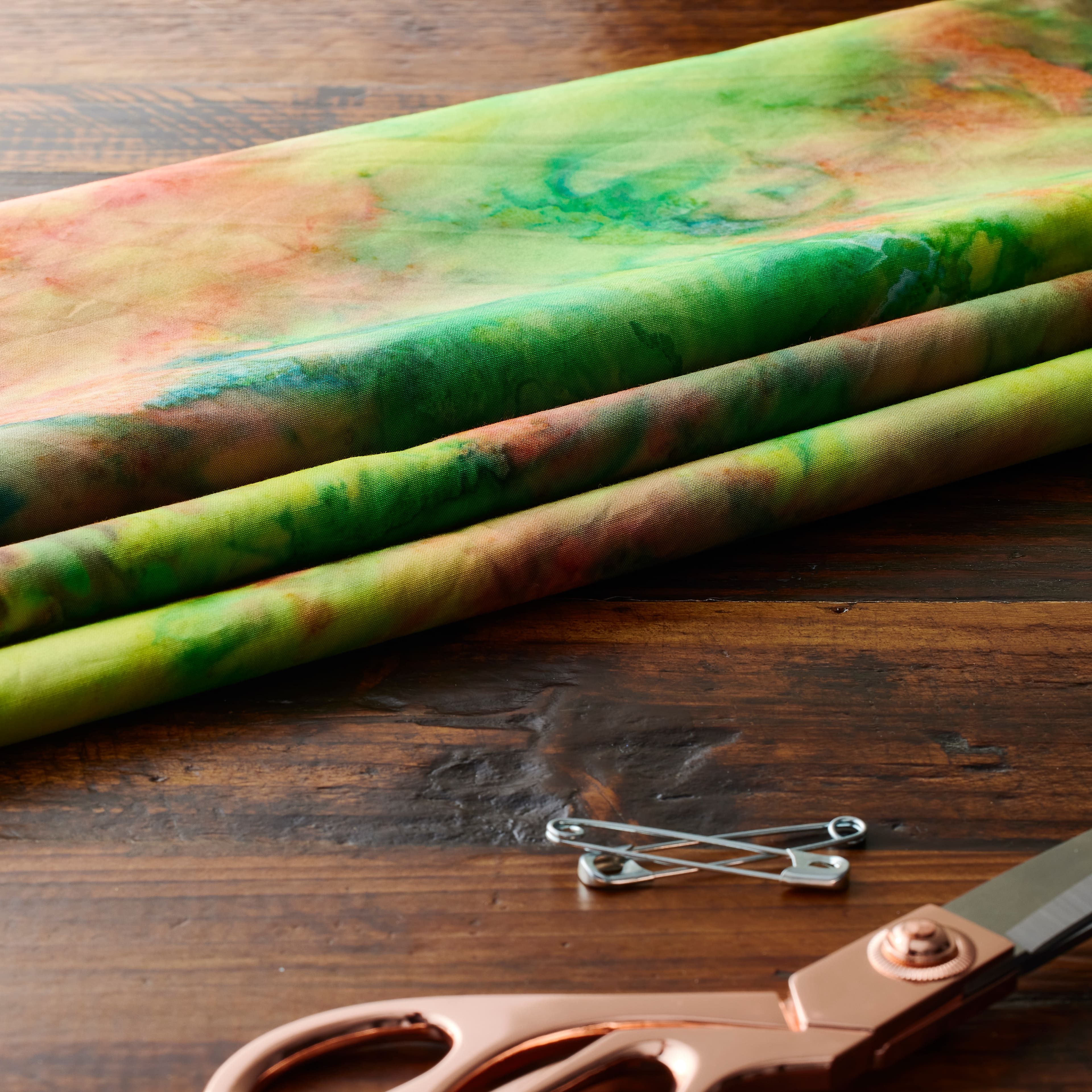 10 yd. Full Bolt: Feldman Premium Indonesian Batik Bright Tie Dye Fabric