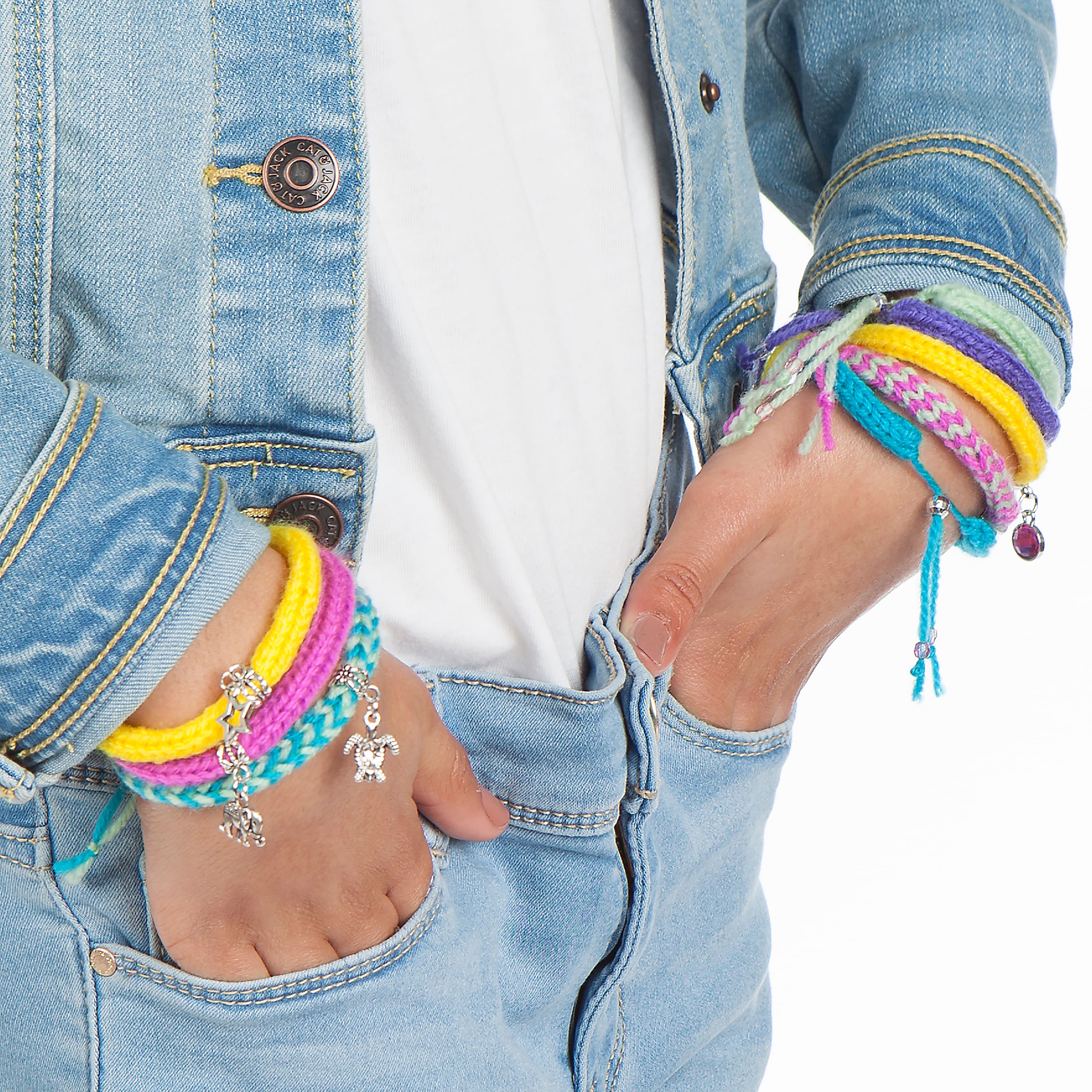 Creativity for Kids Quick Knit Charm Bracelets Kit