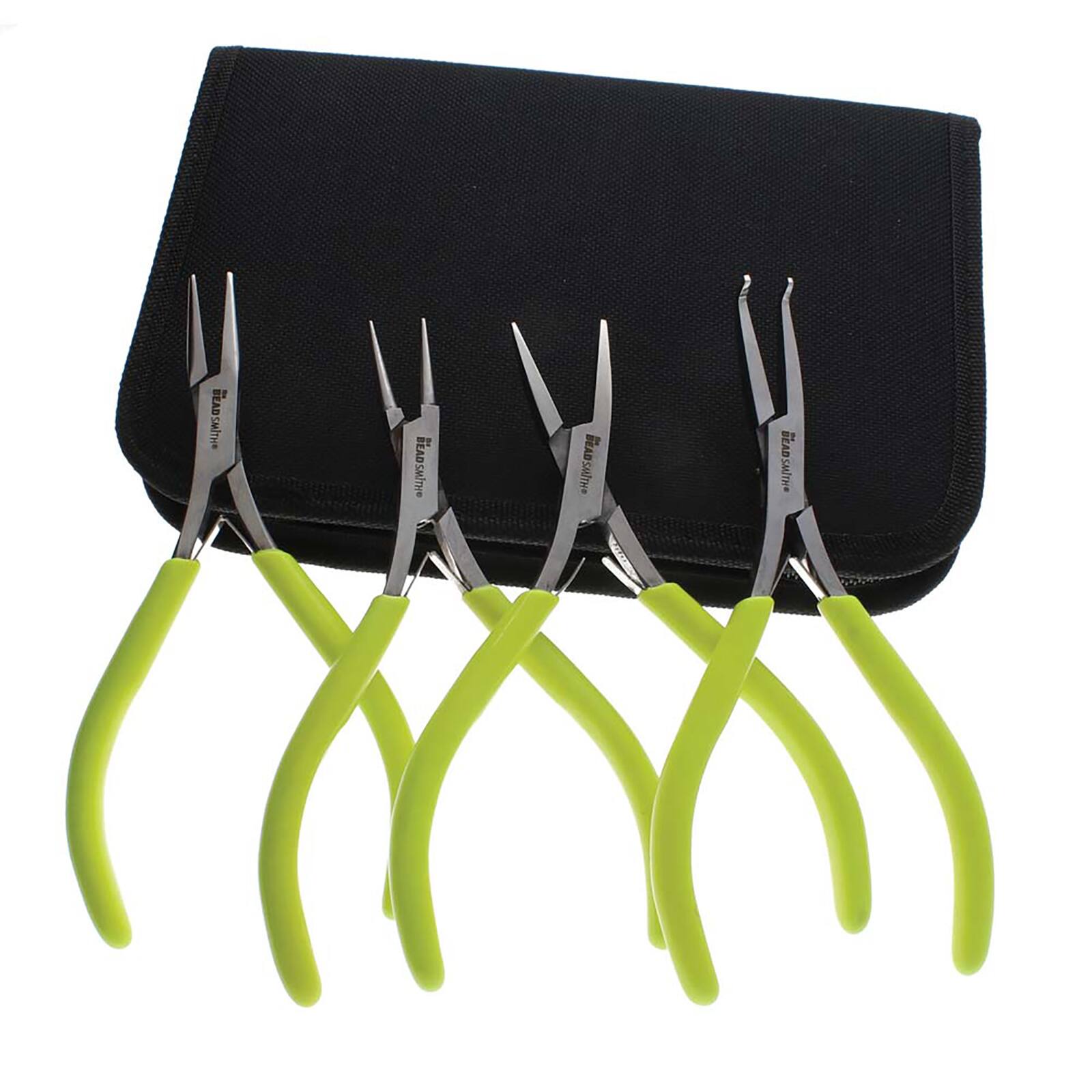 The Beadsmith&#xAE; Micro-Fine&#x2122; 4 Piece Plier Set