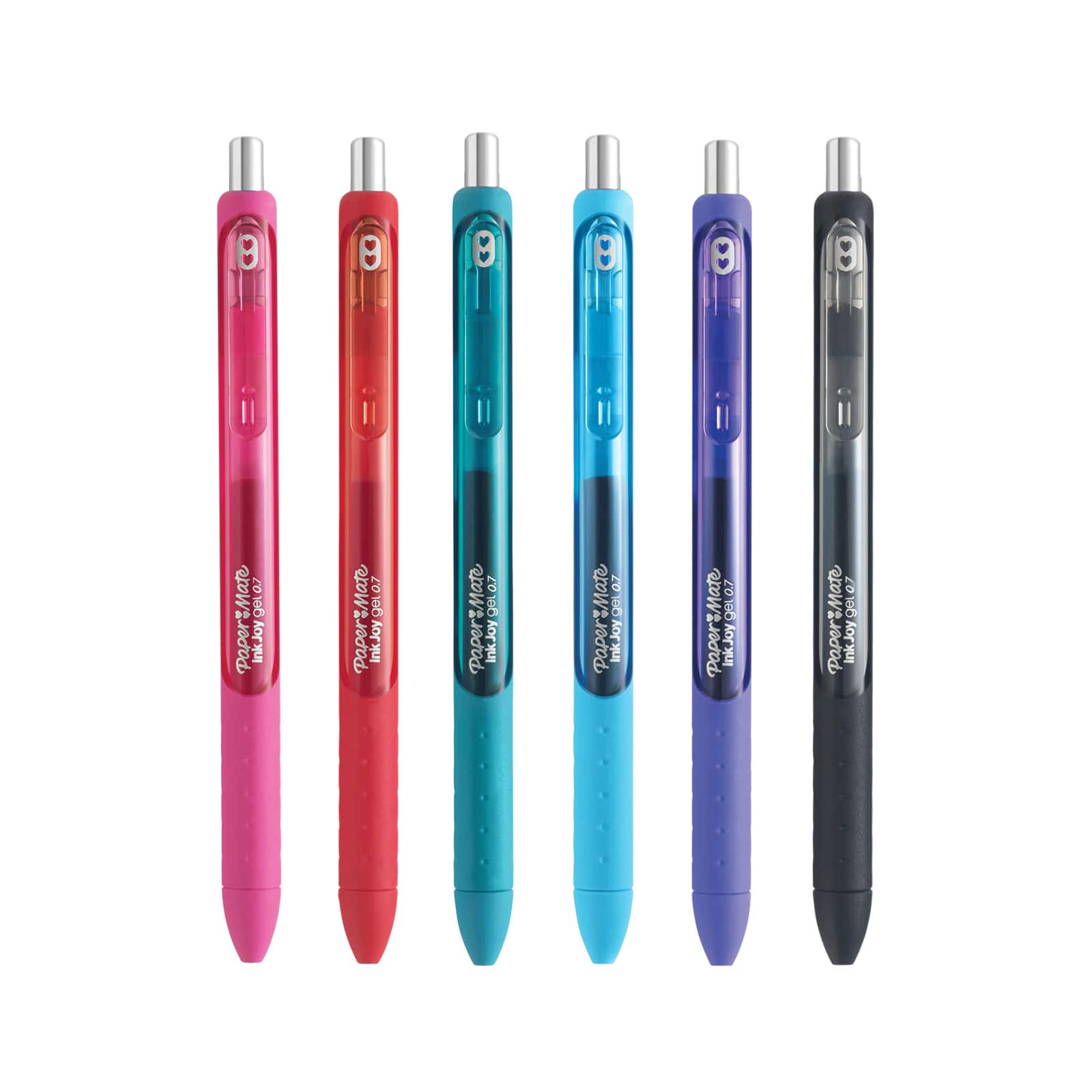 Paper Mate&#xAE; InkJoy&#xAE; Retractable 0.7mm Gel Pen 6 Color Set