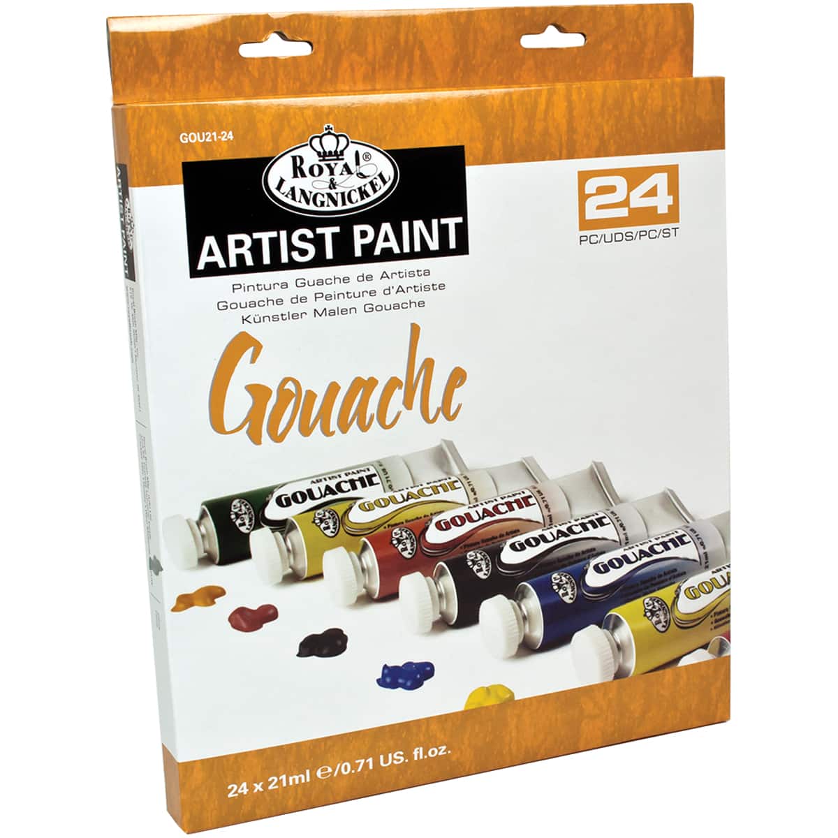 Royal & Langnickel® 24 Color Gouache Acrylic Paint Set