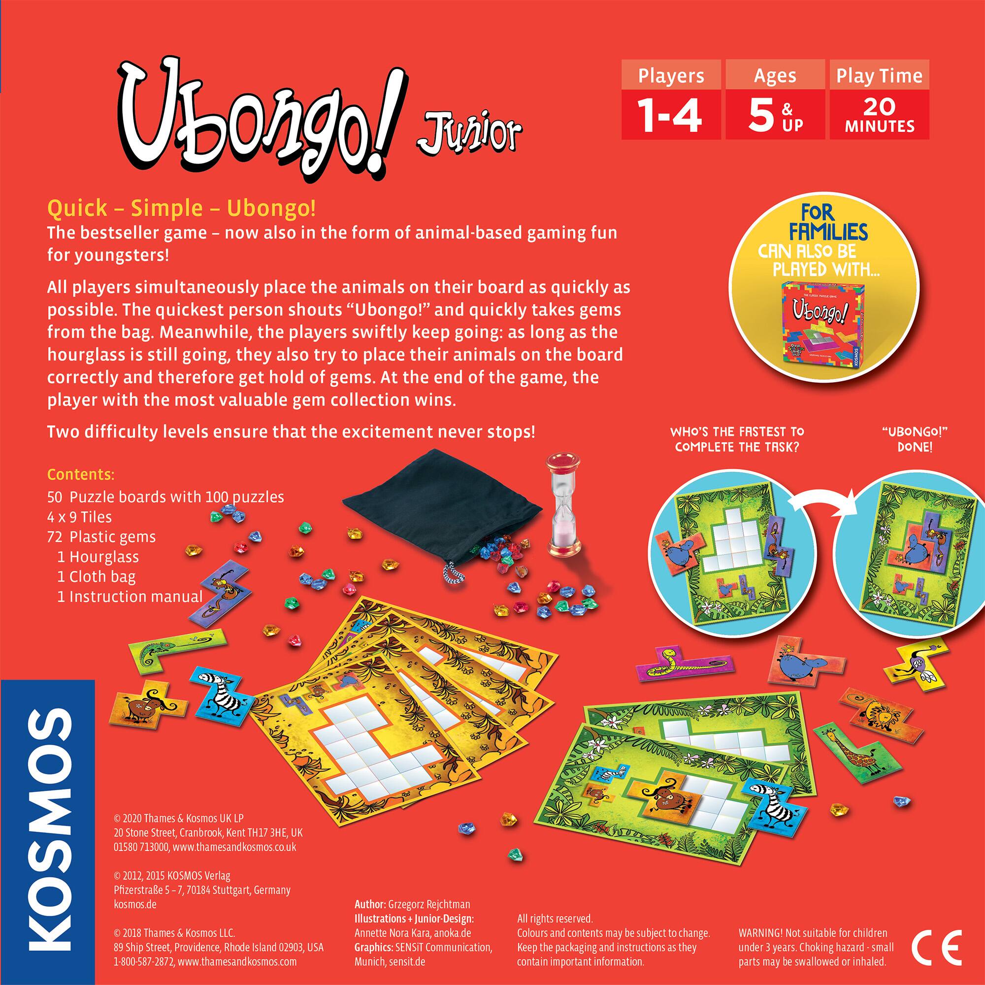 Thames &#x26; Kosmos Ubongo Junior Puzzle Game