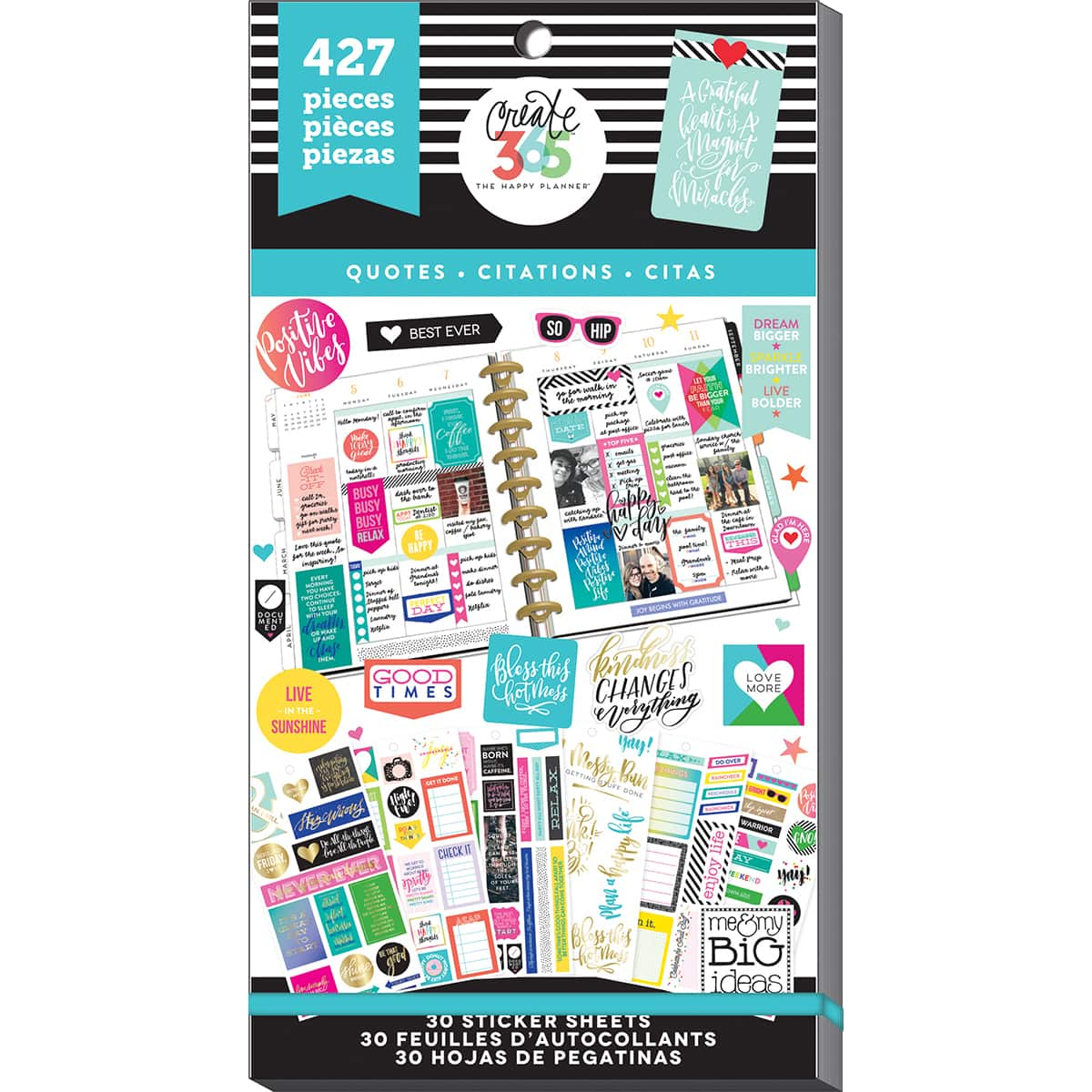 Create 365™ The Happy Planner® Classic Quotes Value ct Stickers | Michaels®