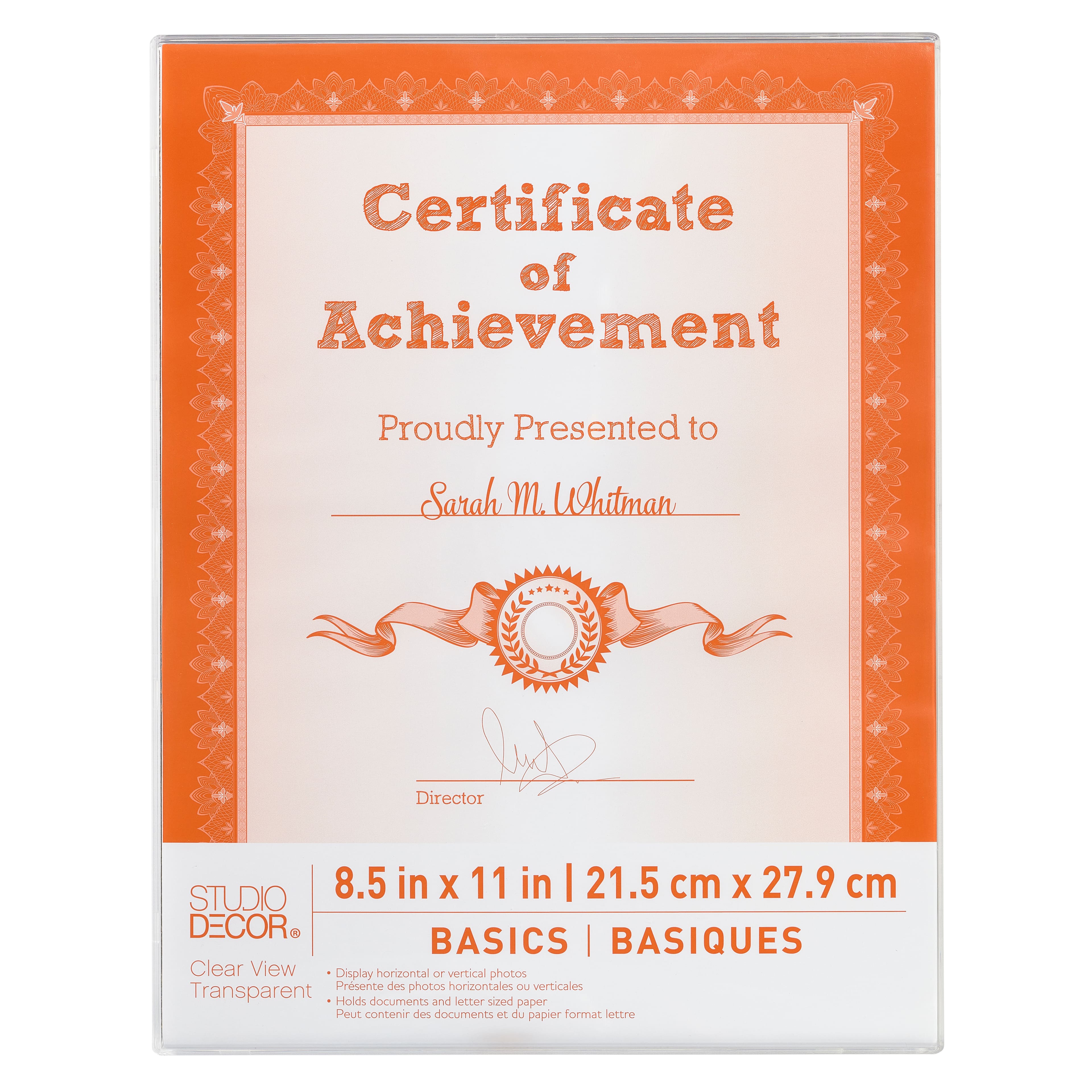 Basics Acrylic Box Frame by Studio Décor®