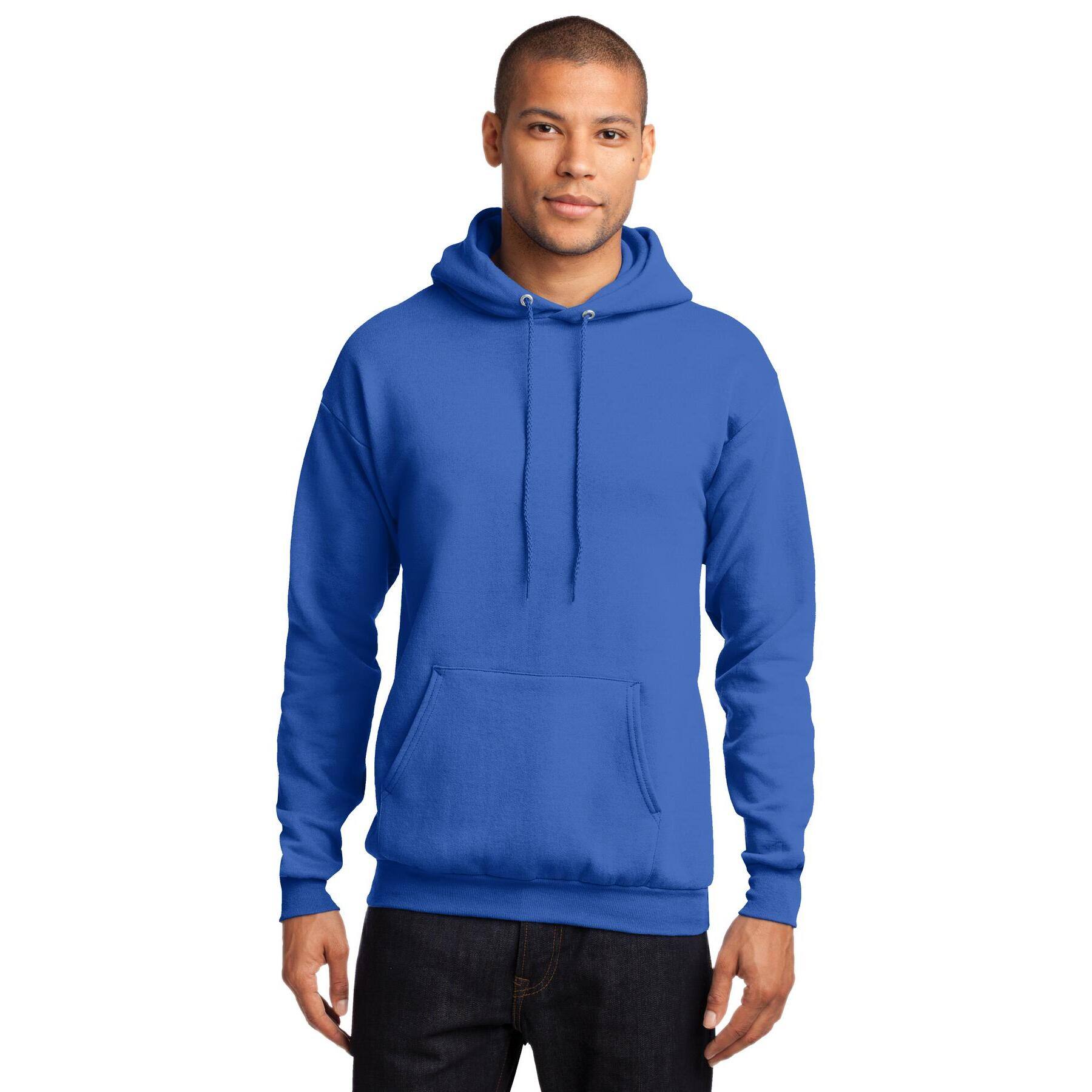 Port & Company® Brights Core Fleece Pullover Hooded Sweatshirt