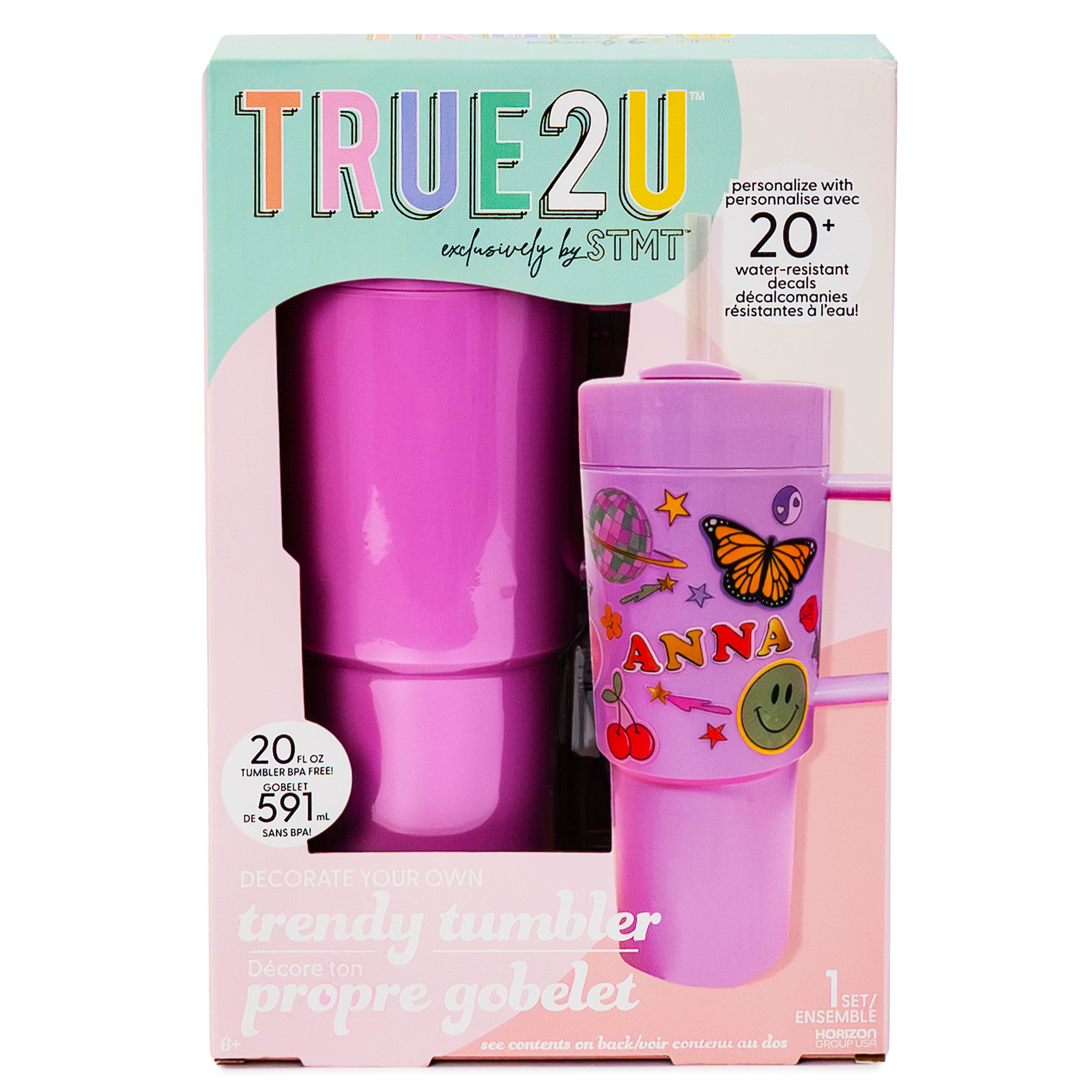 STMT™ True2U™ Decorate Your Own Trendy Tumbler