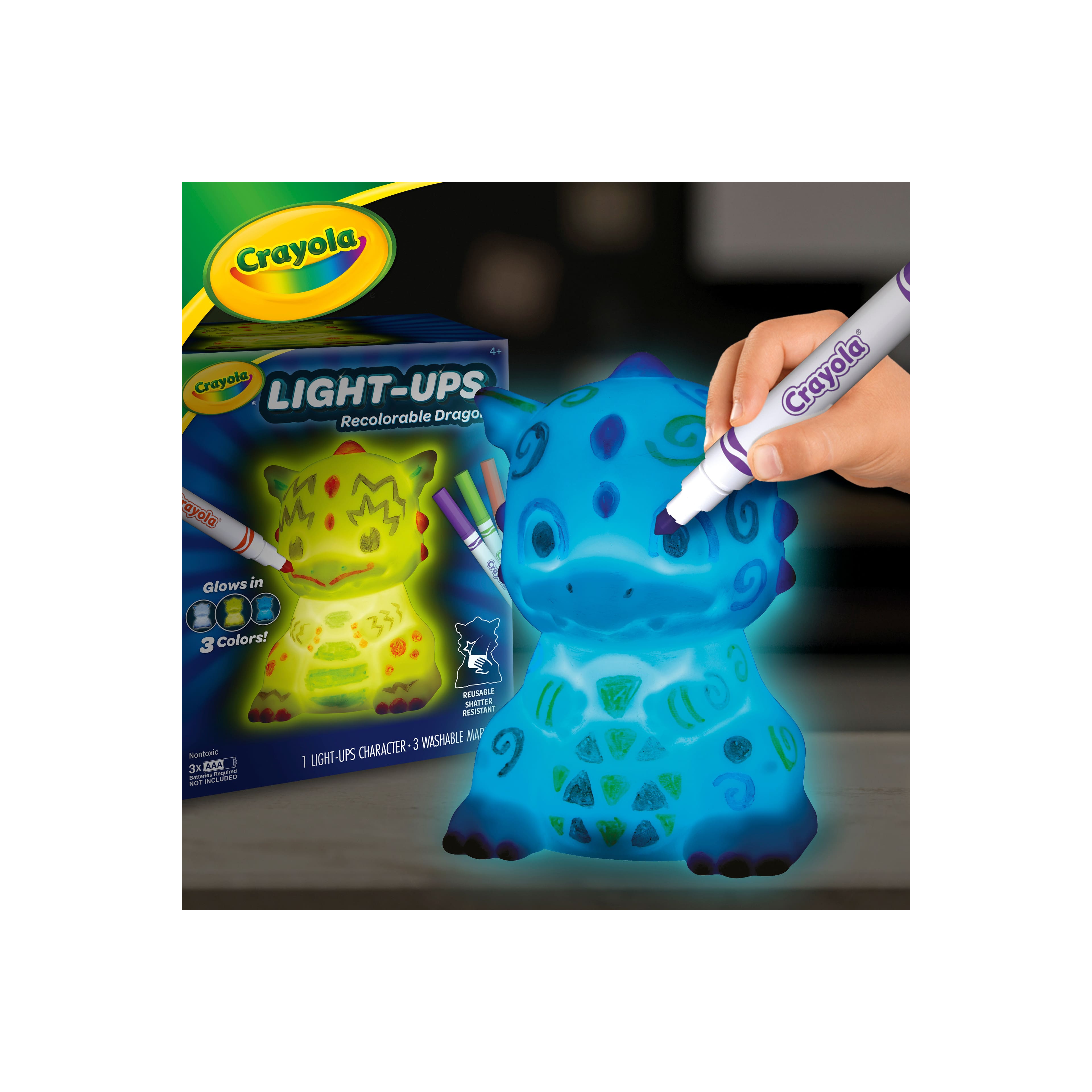 Crayola&#xAE; Light-Ups Recolorable Dragon