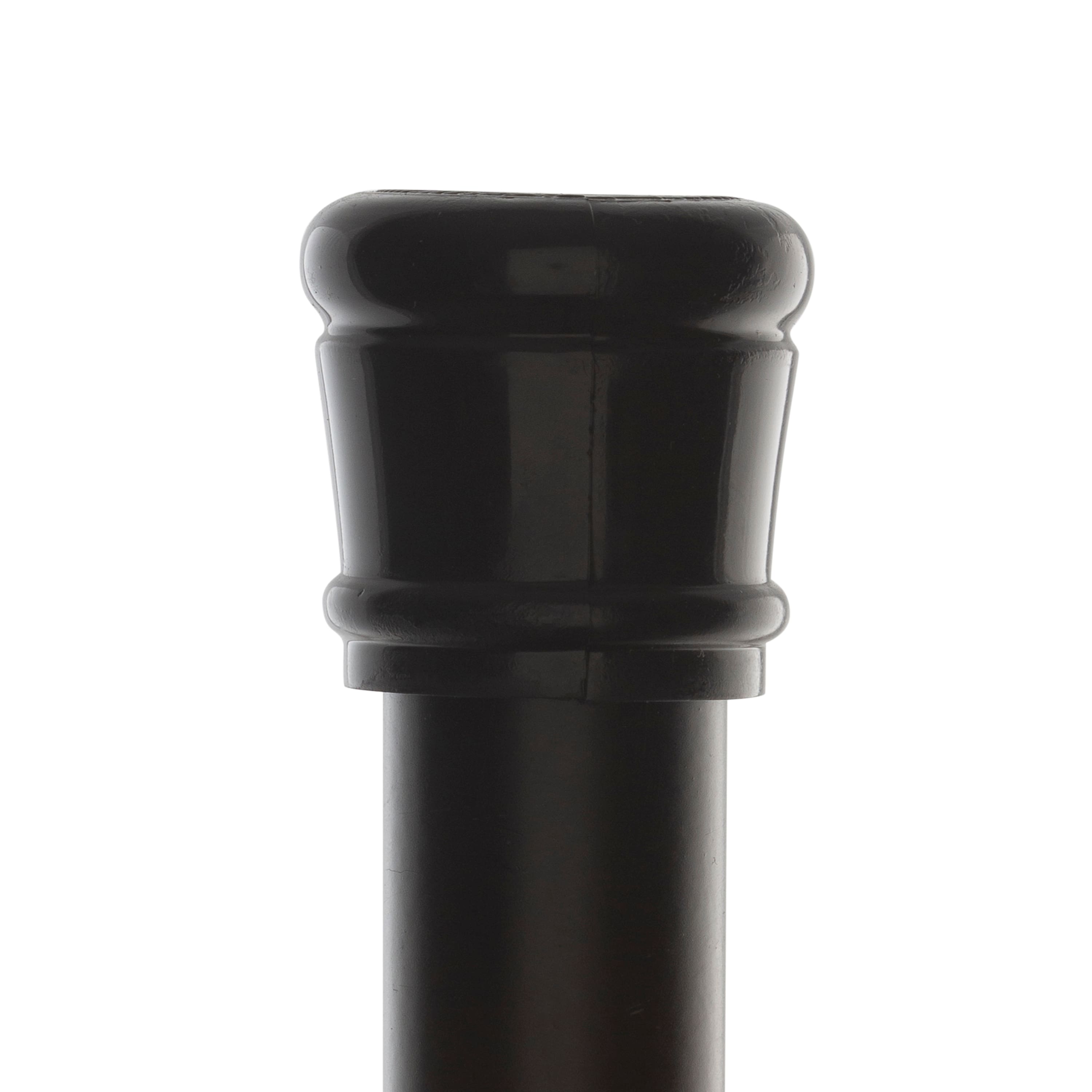 Bath Bliss Matte Black Tension Shower Rod