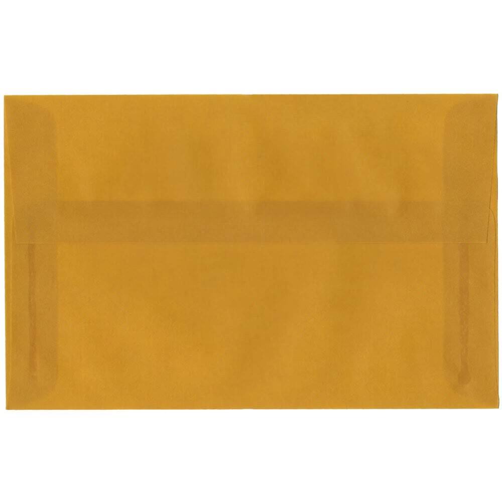 JAM Paper A10 Translucent Vellum Invitation Envelopes, 25ct.
